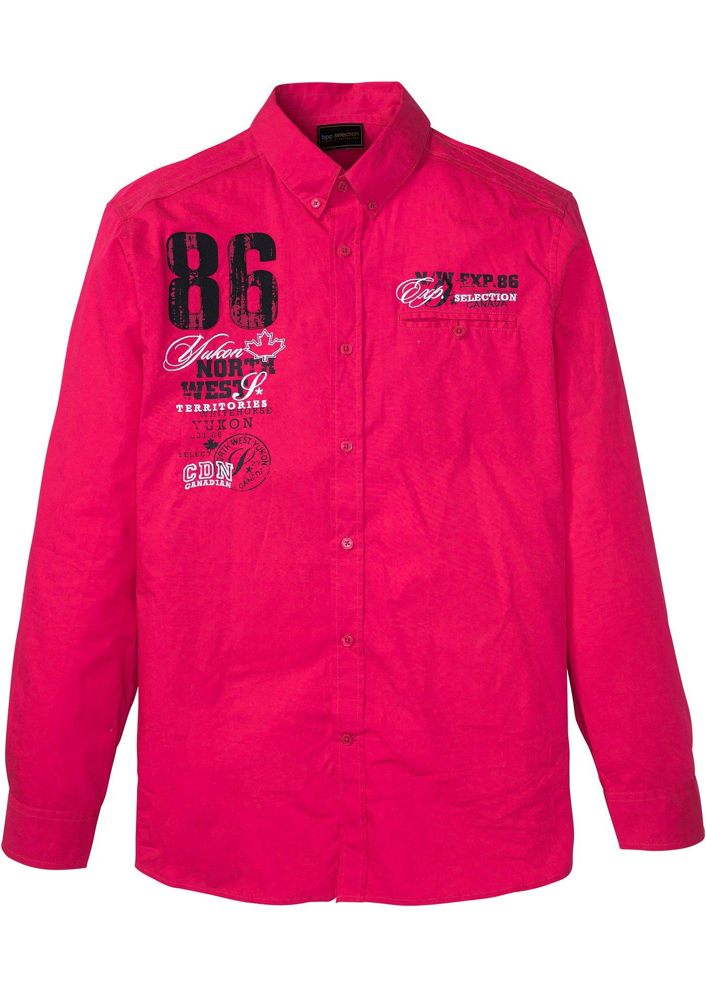 Chemise manches longues