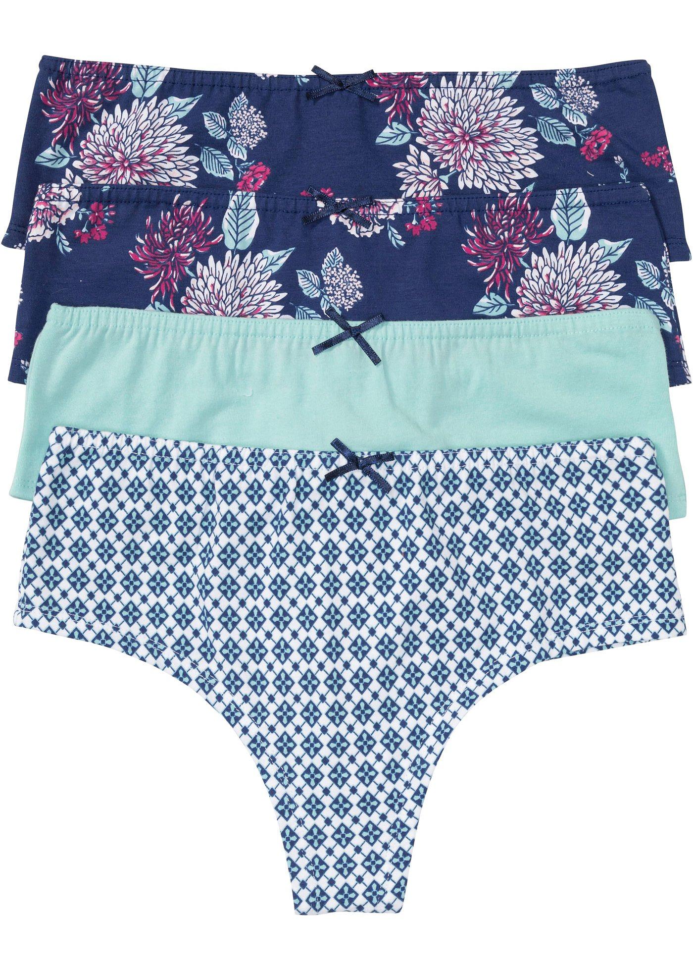 Lot de 4 shorties string