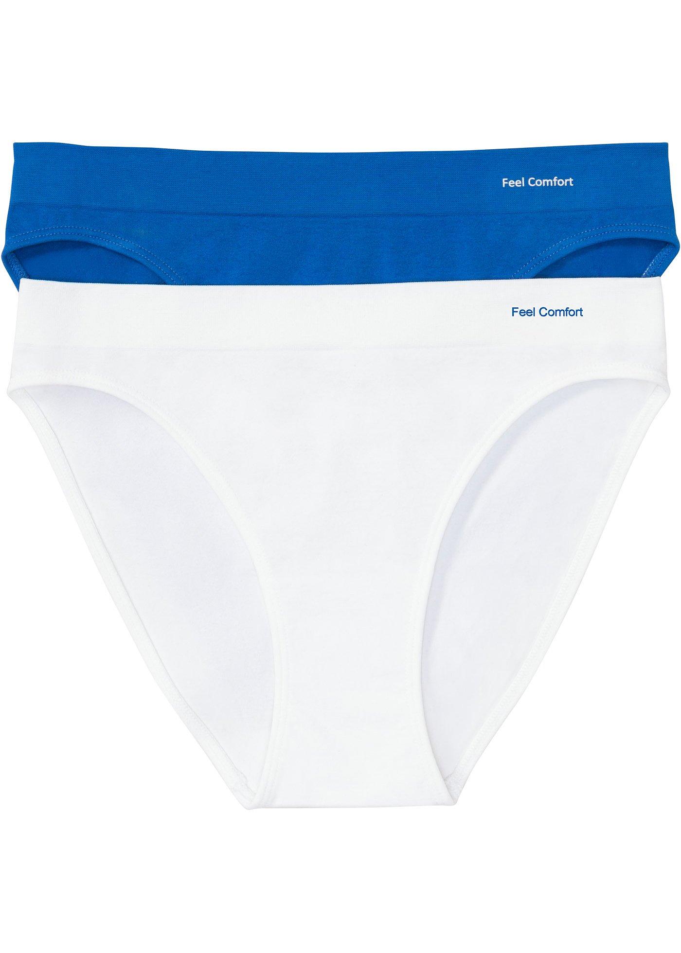 Lot de 2 slips sans coutures Feel Comfort