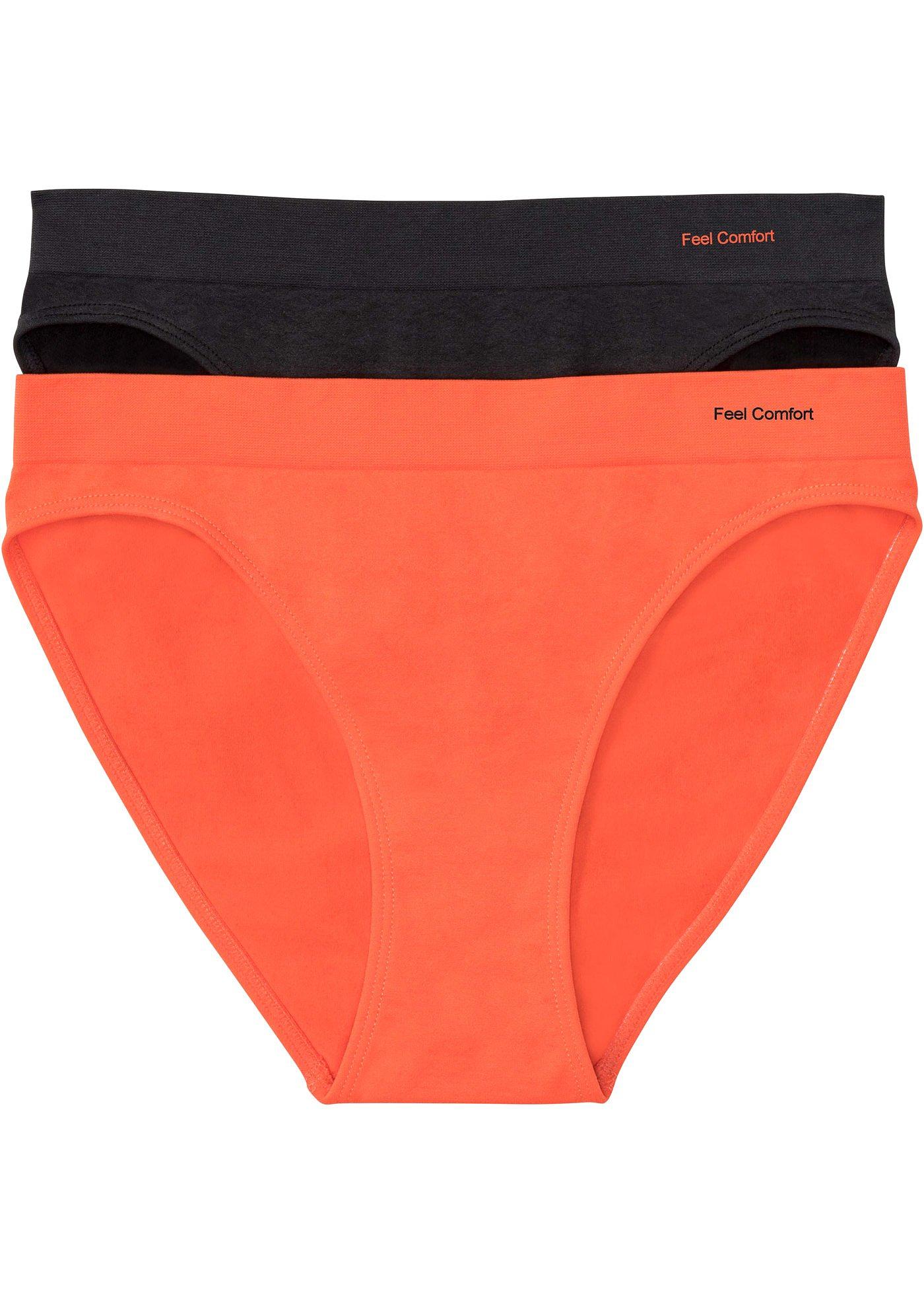Lot de 2 slips sans coutures Feel Comfort