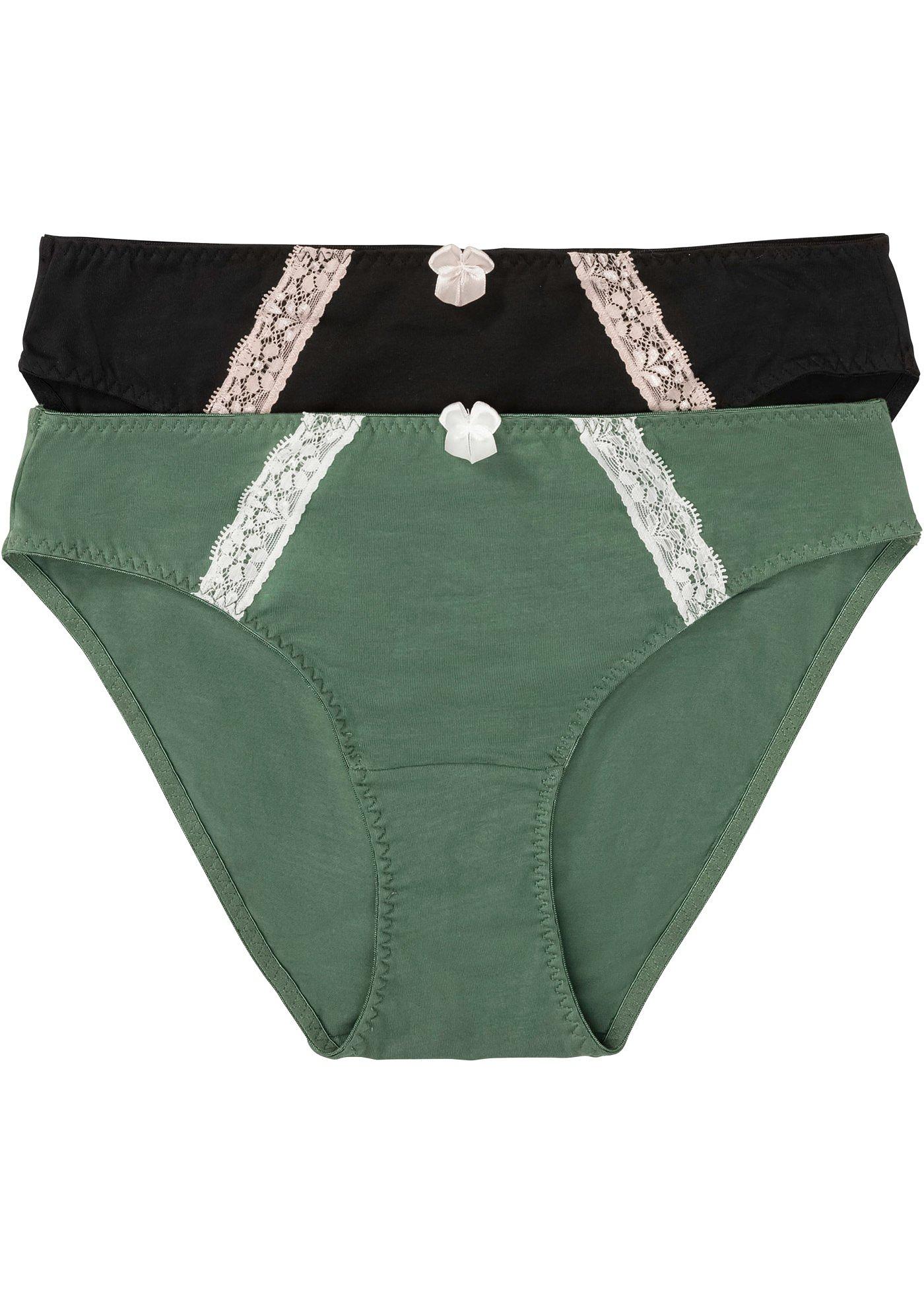 Lot de 2 slips avec coton bio