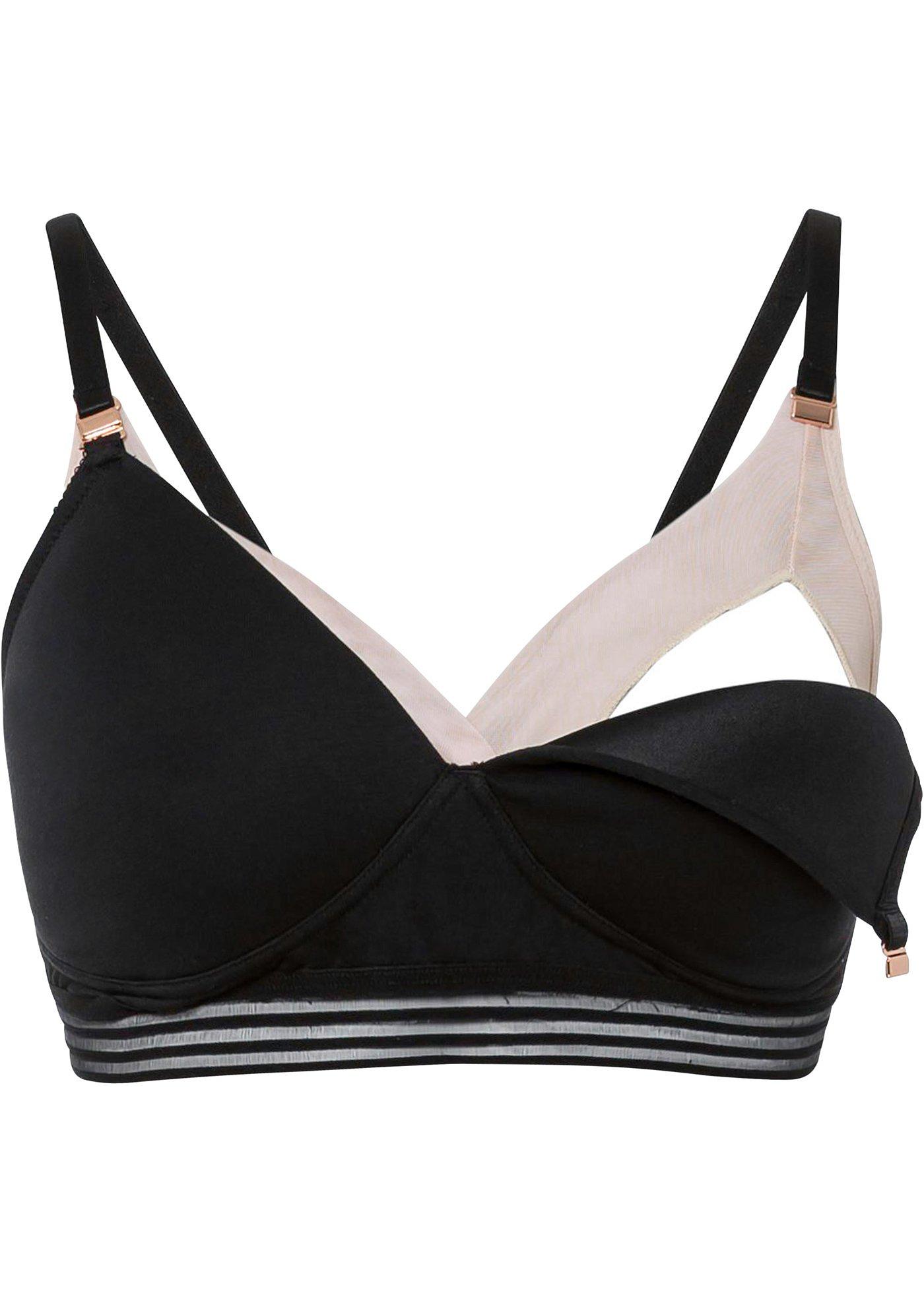 Soutien-gorge d'allaitement avec coques sans armatures avec coton bio