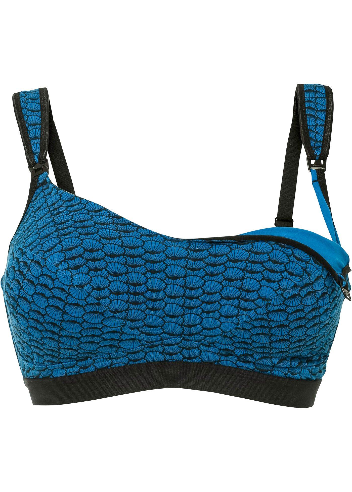Soutien-gorge d'allaitement sans armatures avec coton bio