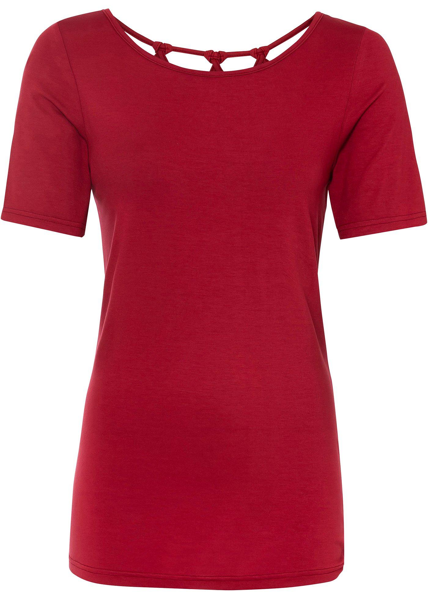 T-shirt avec détail dos