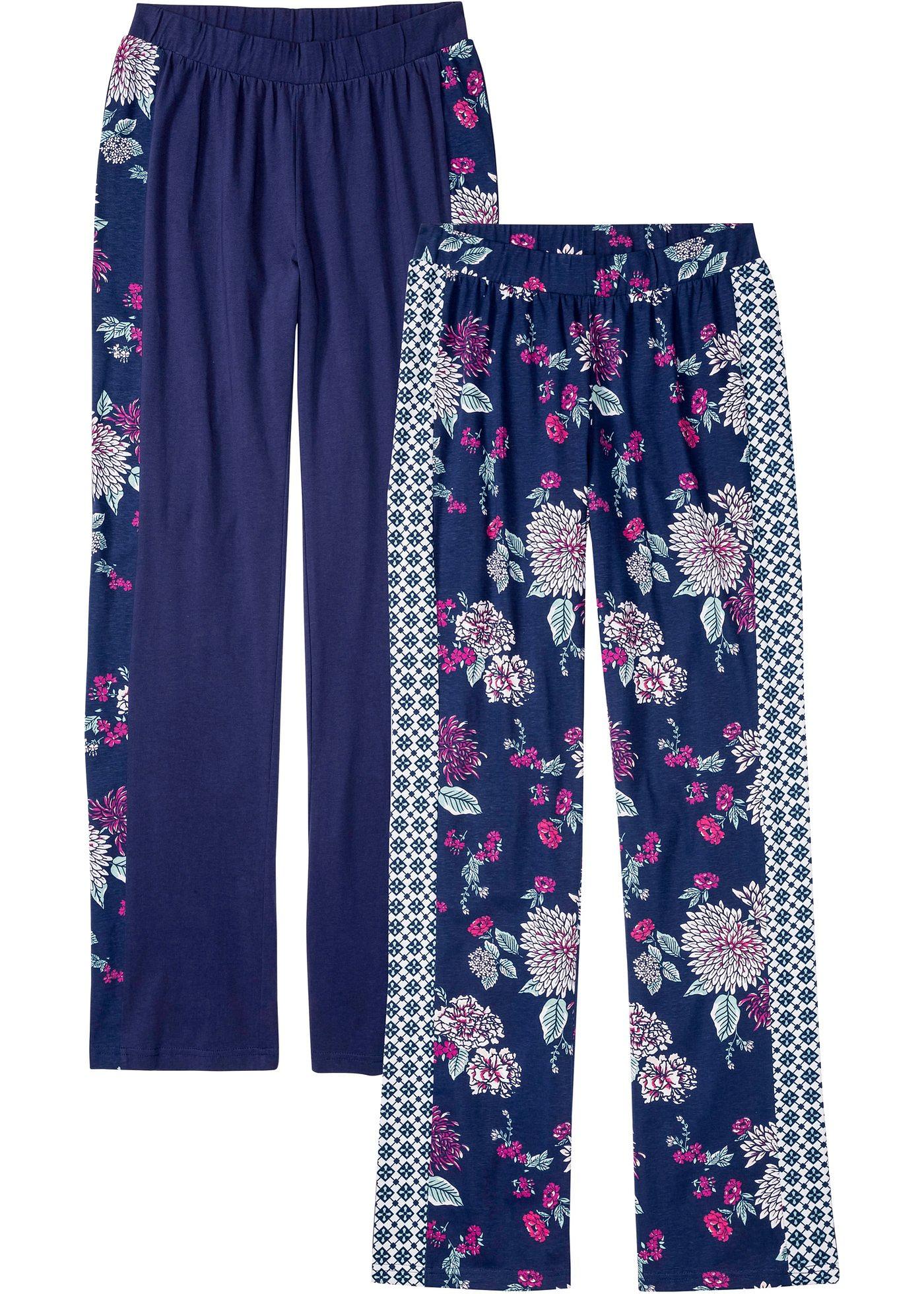 Lot de 2 pantalons de pyjama en coton bio