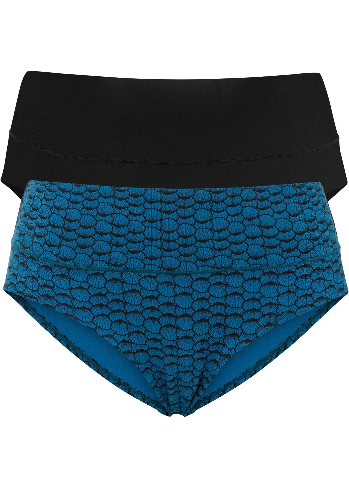 Lot de 2 culottes de grossesse avec coton bio