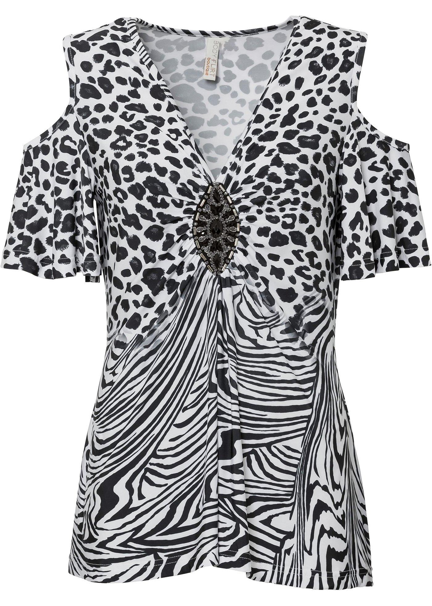 T-shirt épaules dénudées