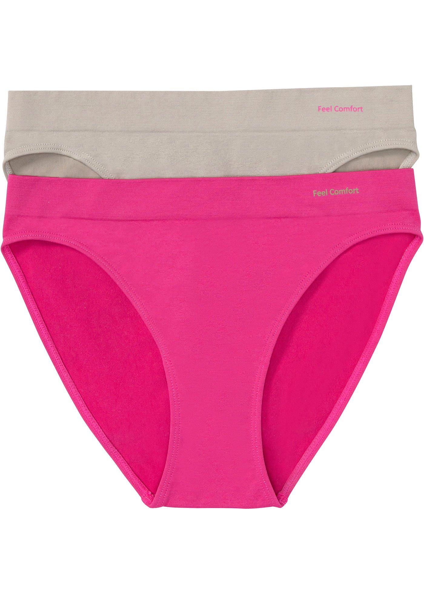 Lot de 2 slips sans coutures Feel Comfort
