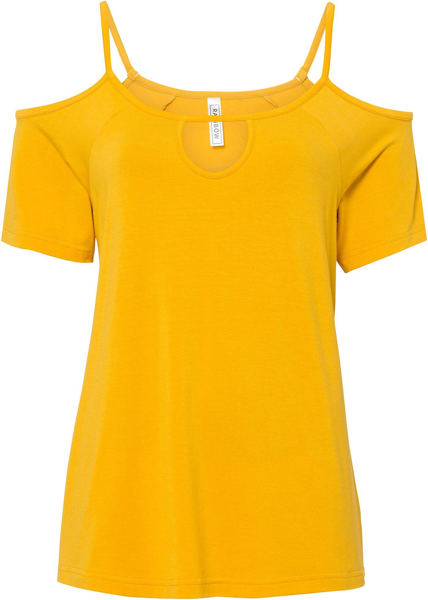 T-shirt épaules découvertes avec viscose durable