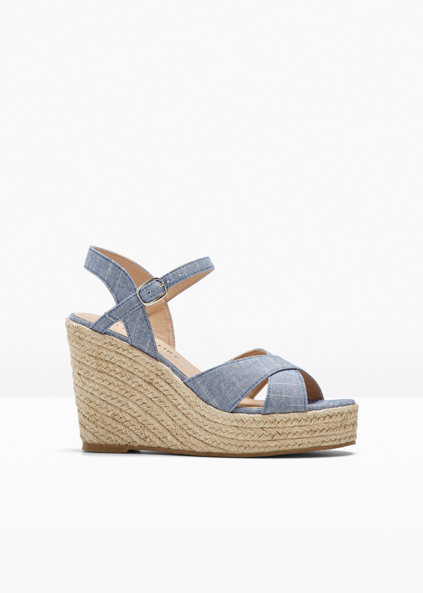 Sandales compensées