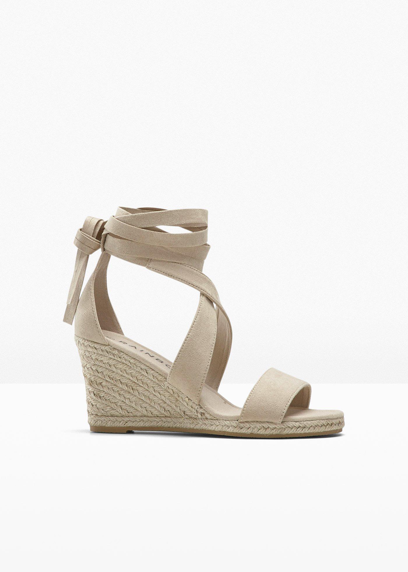 Sandales compensées