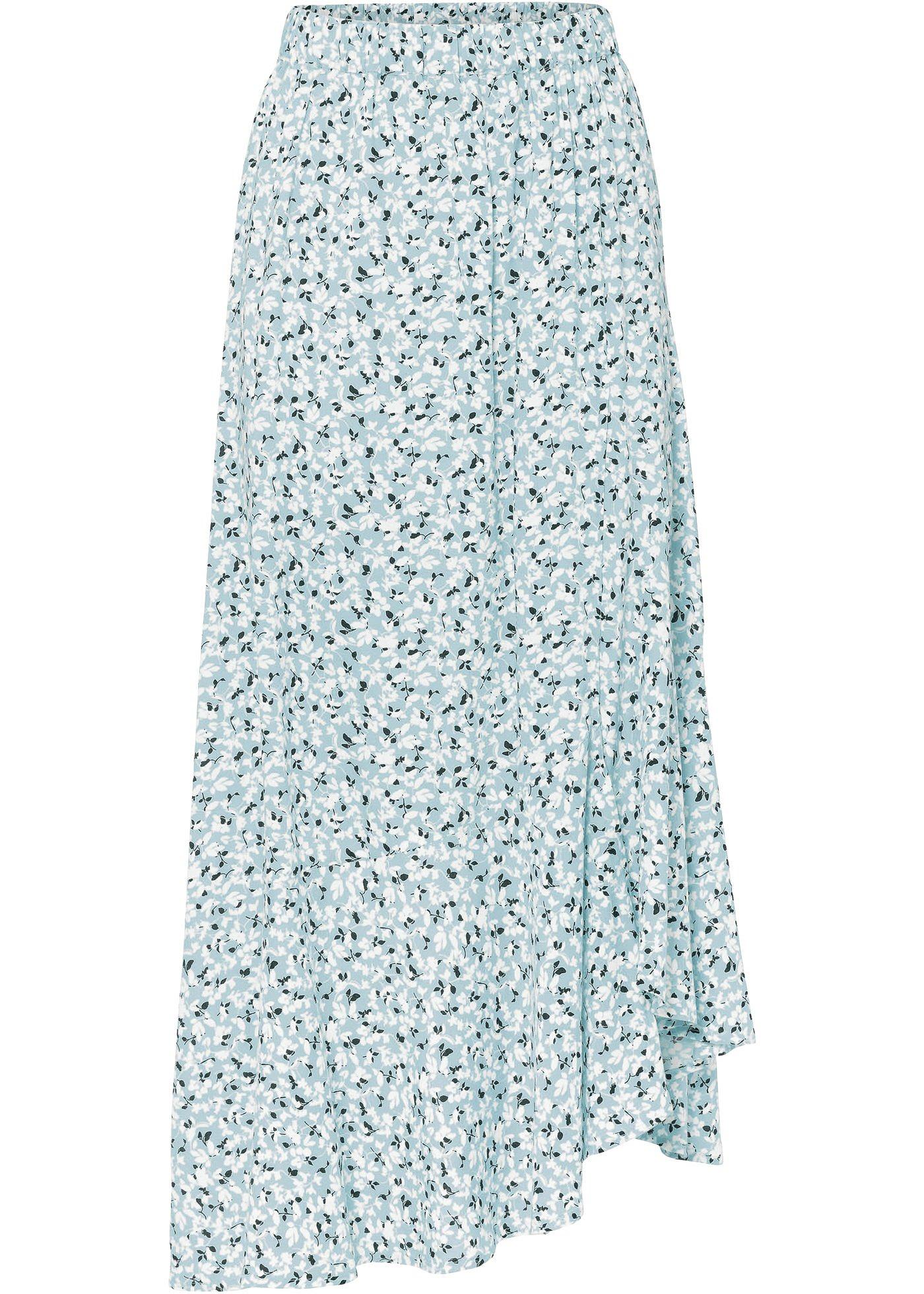 Jupe à volant en viscose durable