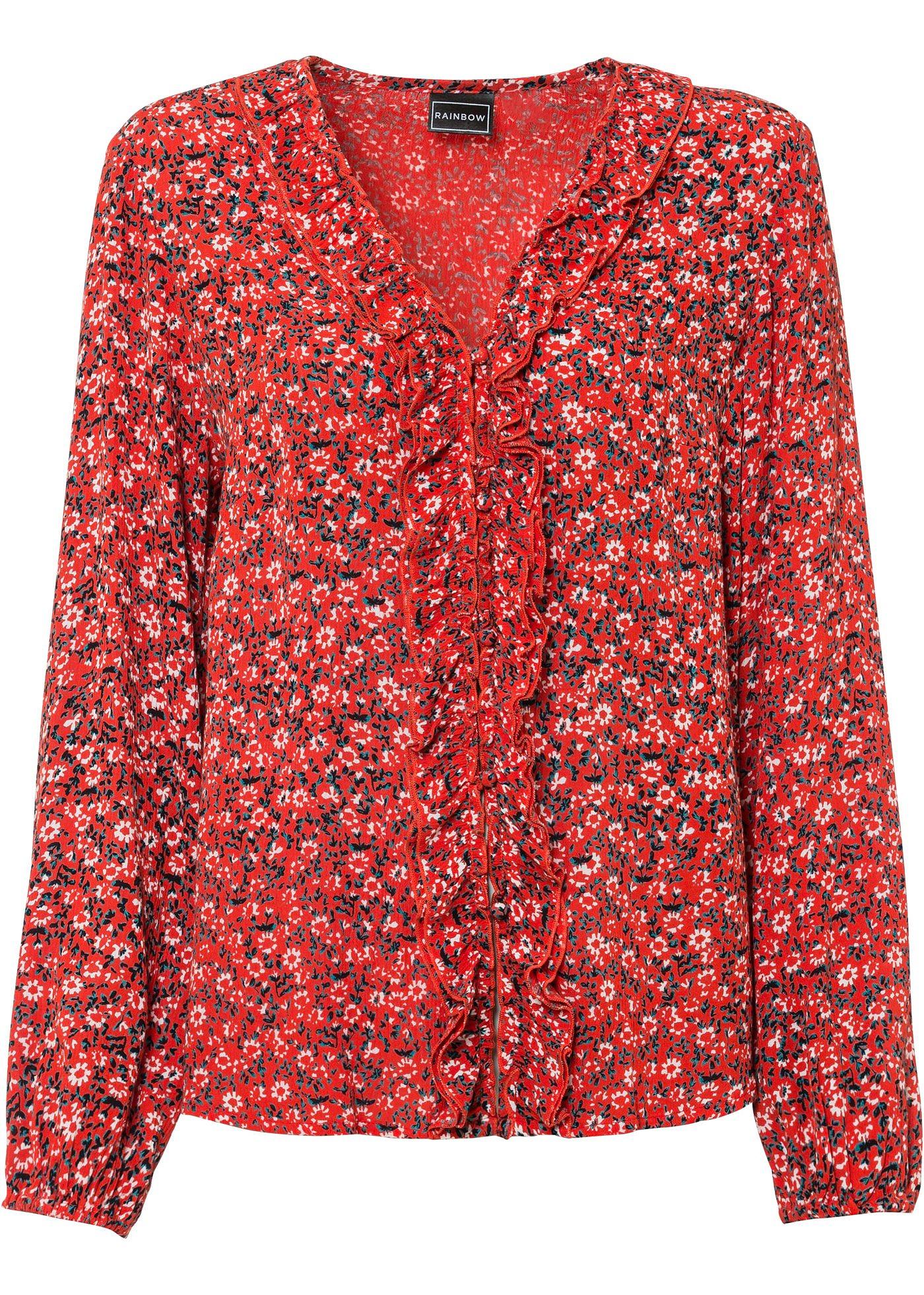 Blouse ample à imprimé