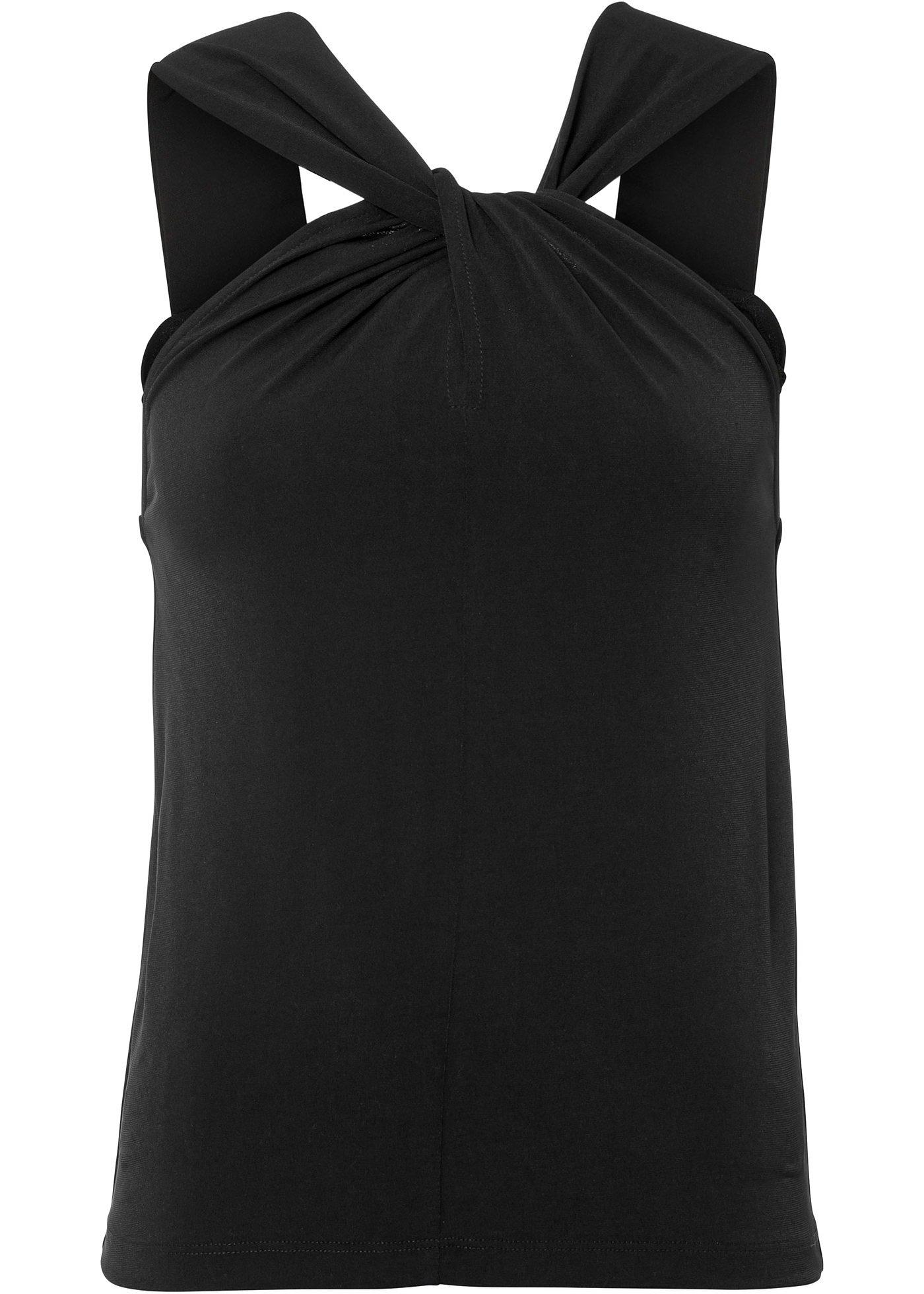 T-shirt avec col croisé