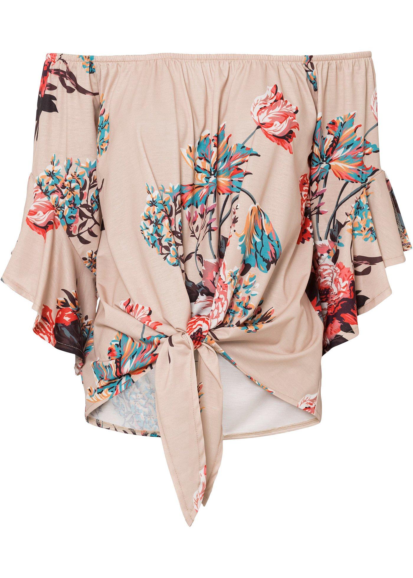 T-shirt Carmen à nouer