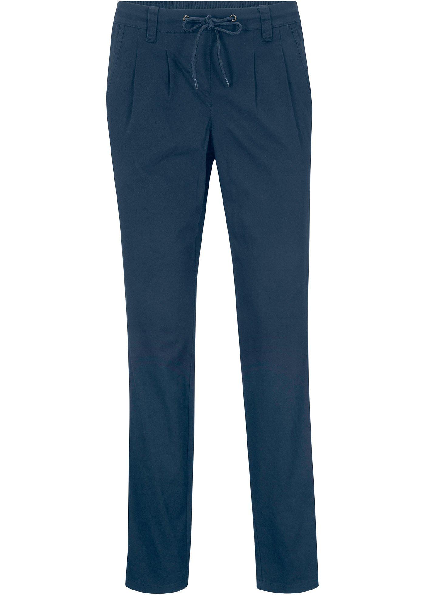 Pantalon chino extensible avec taille confortable