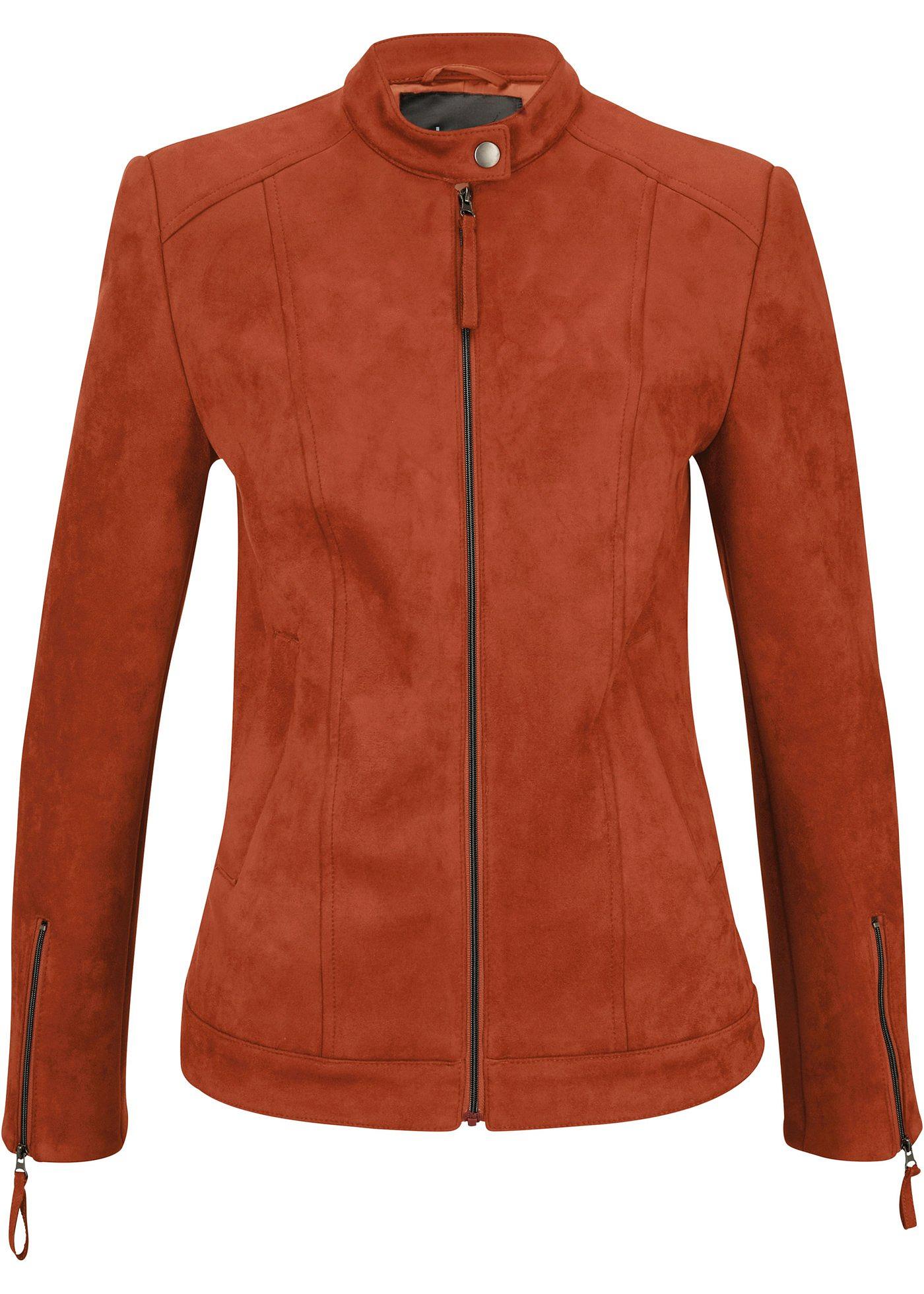 Veste synthétique imitation daim