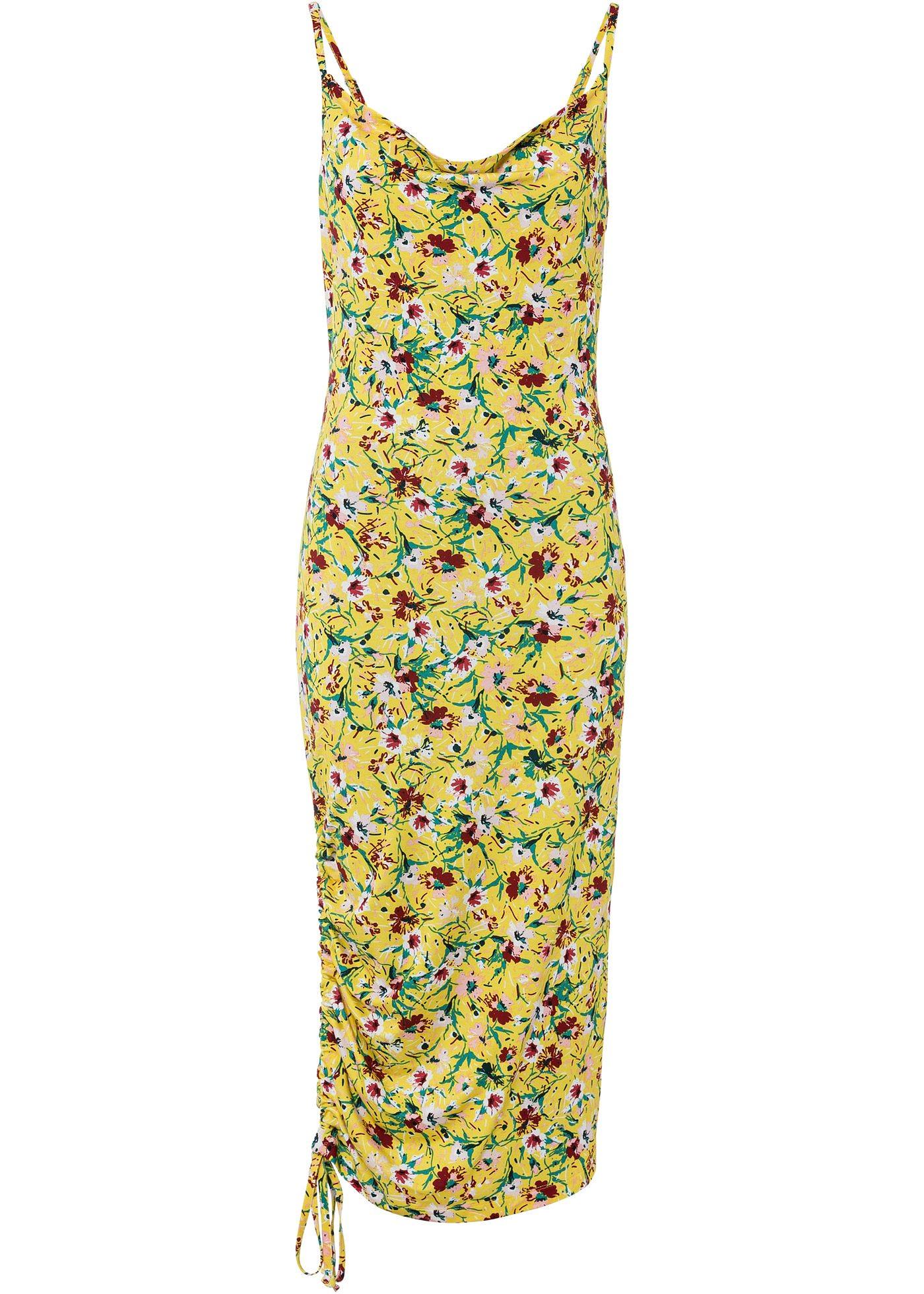 Robe à fronces latérales