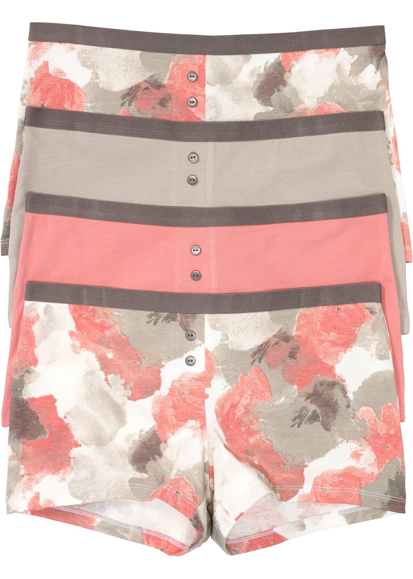 Lot de 4 boxers femme