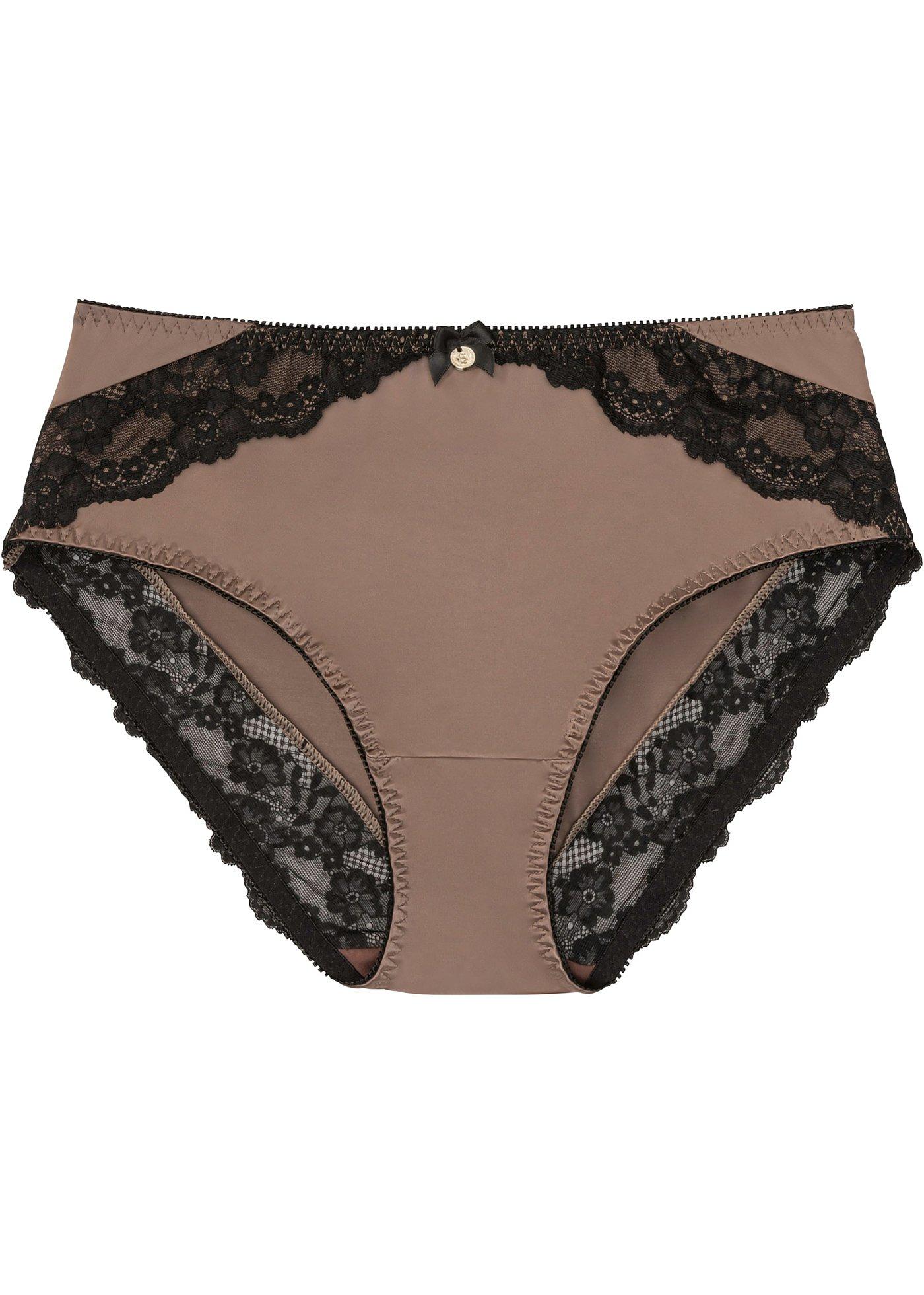 Maxi slip avec matière brillante