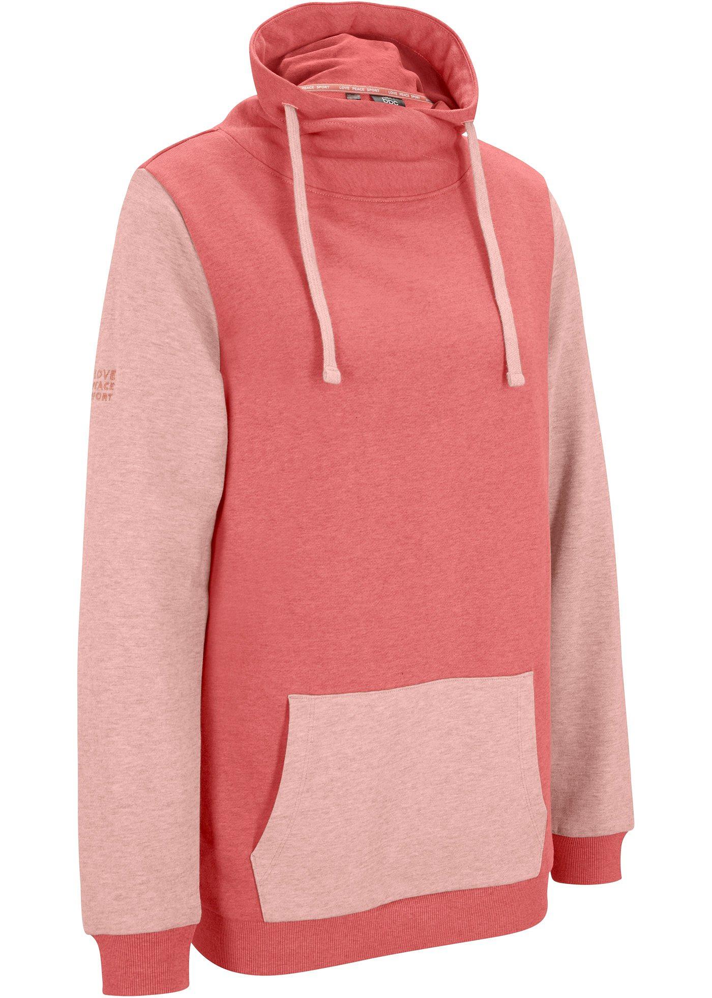 Sweat-shirt avec coton bio, manches longues