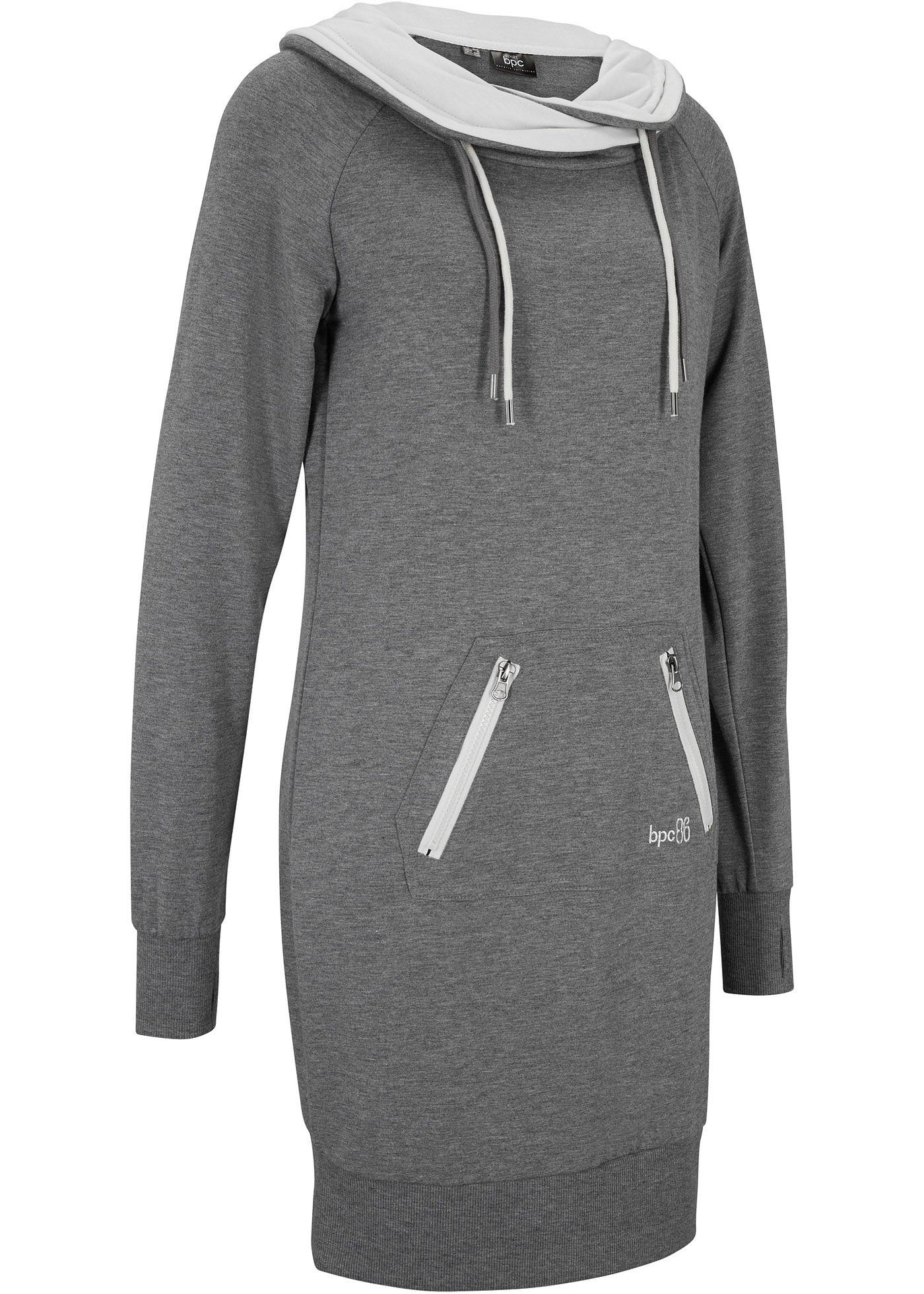 Sweat-shirt long, manches longues