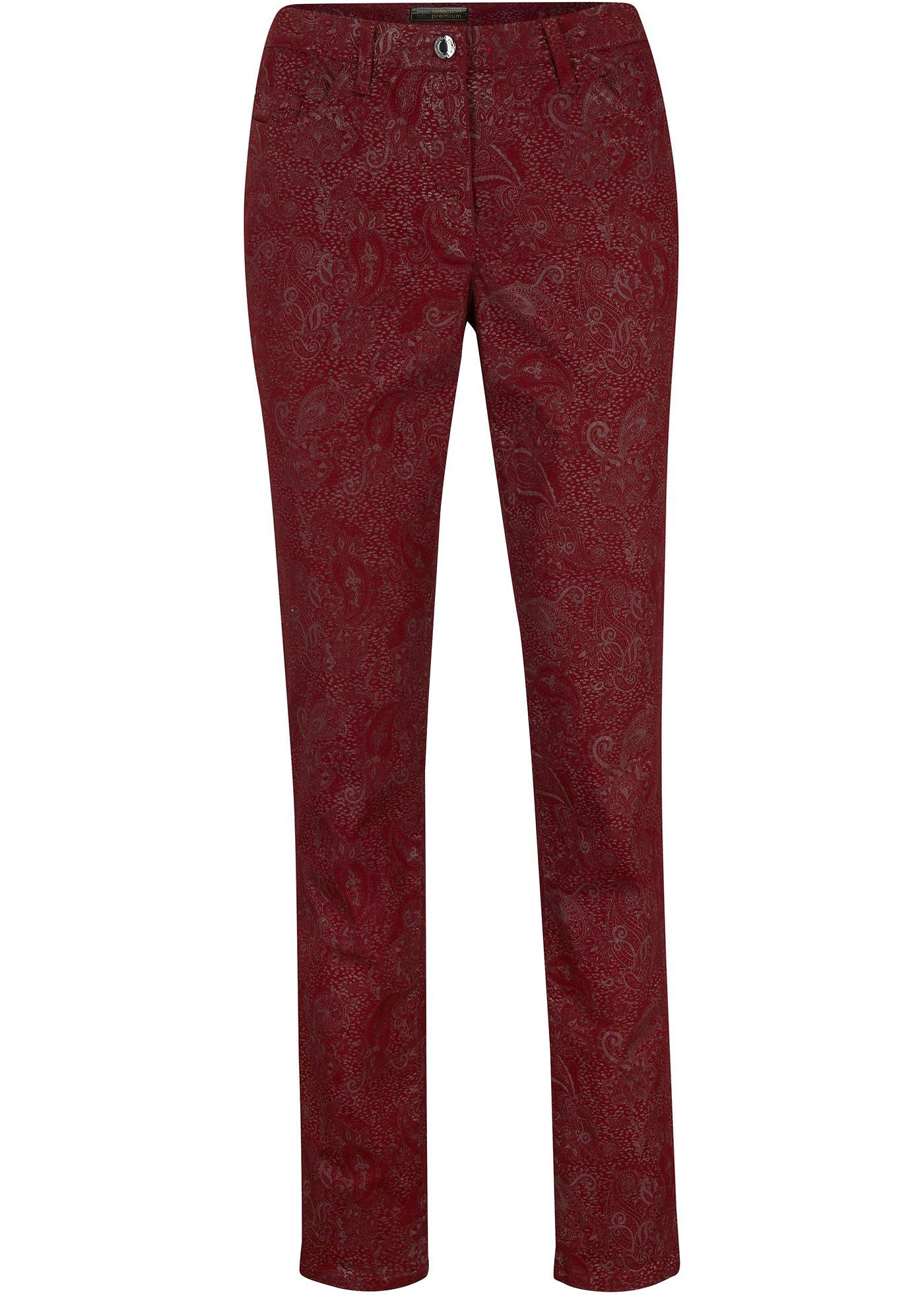 Pantalon à imprimé raffiné