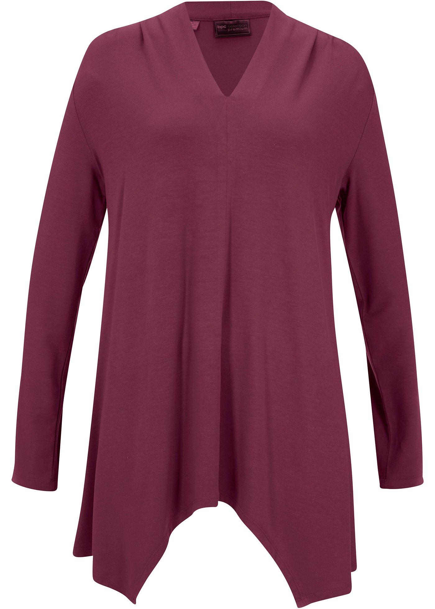 T-shirt en TENCEL™ Lyocell avec base à pans