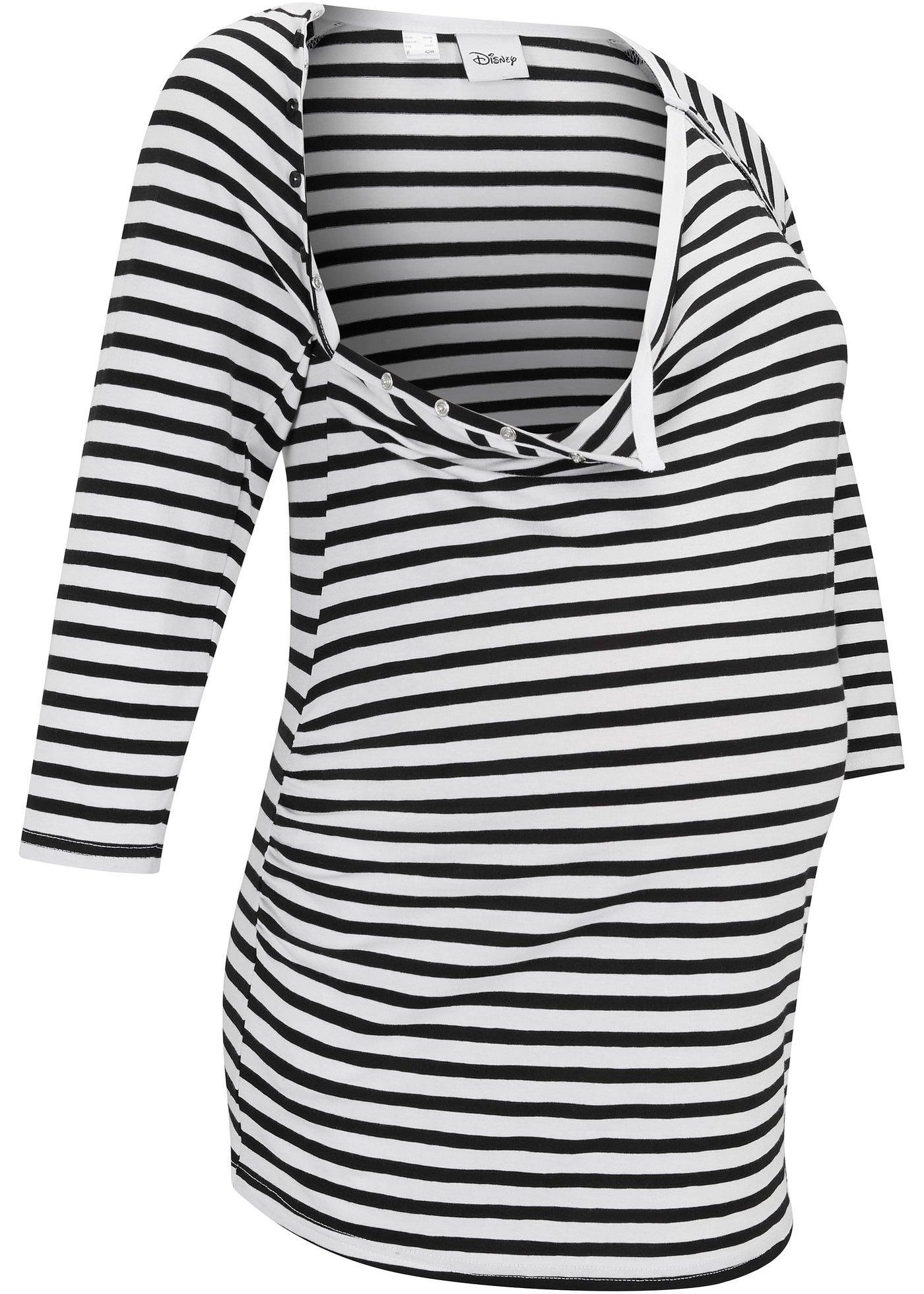 T-shirt de grossesse avec fonction allaitement imprimé Mickey Mouse