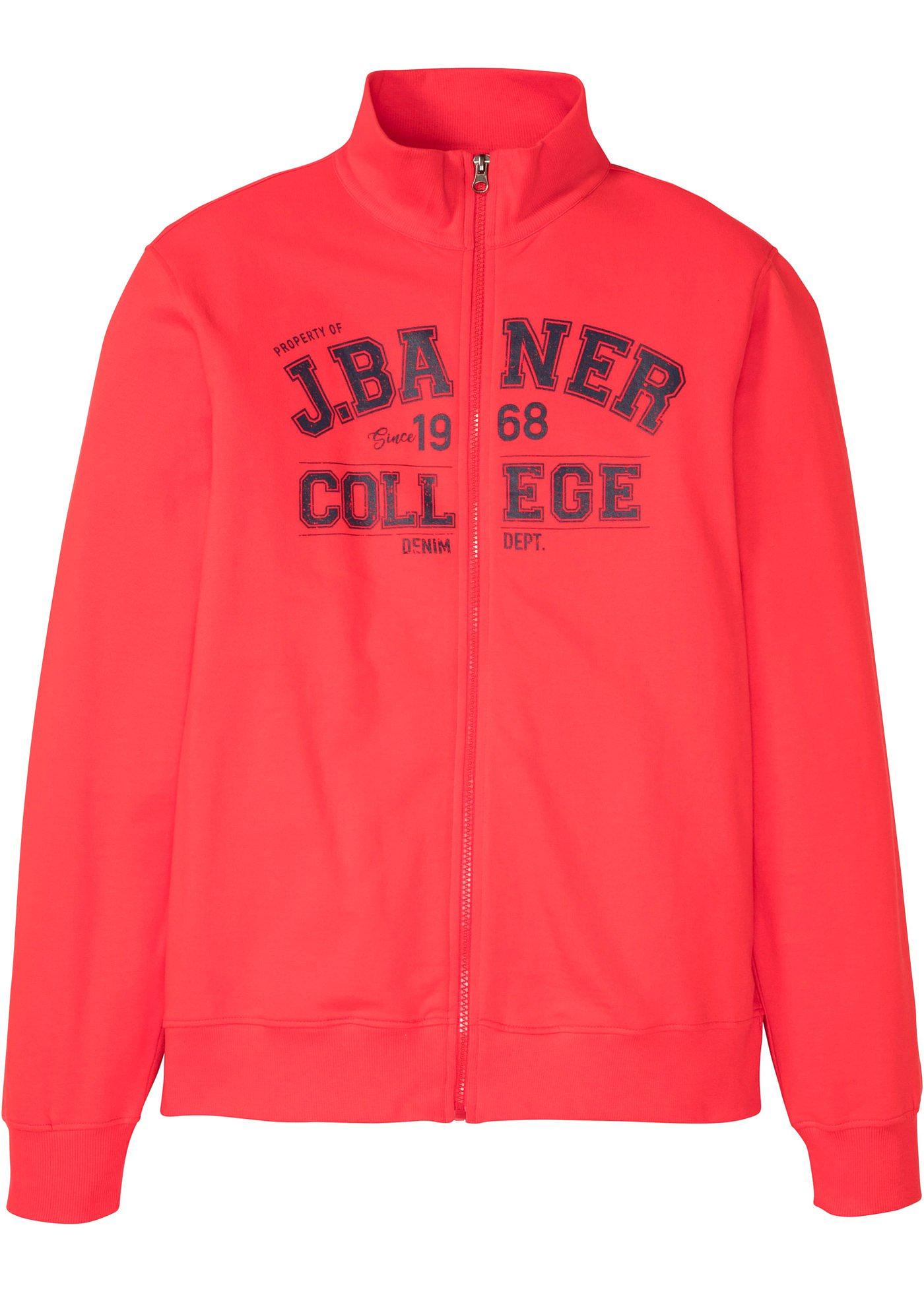 Gilet sweat en coton facile d'entretien avec col montant