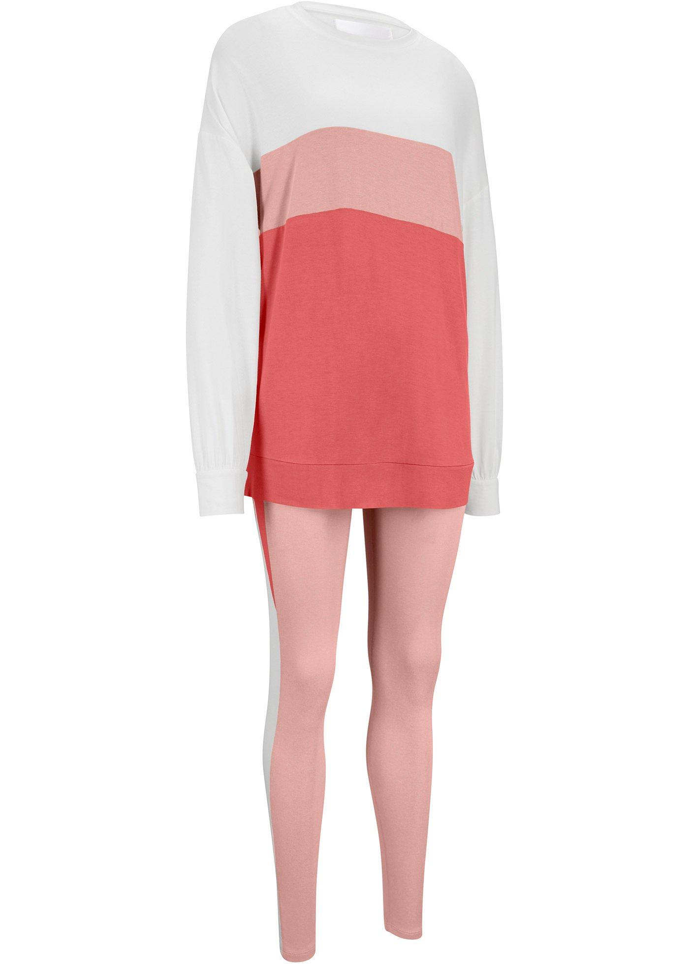 Sweat-shirt et legging avec viscose durable (Ens. 2 pces.)