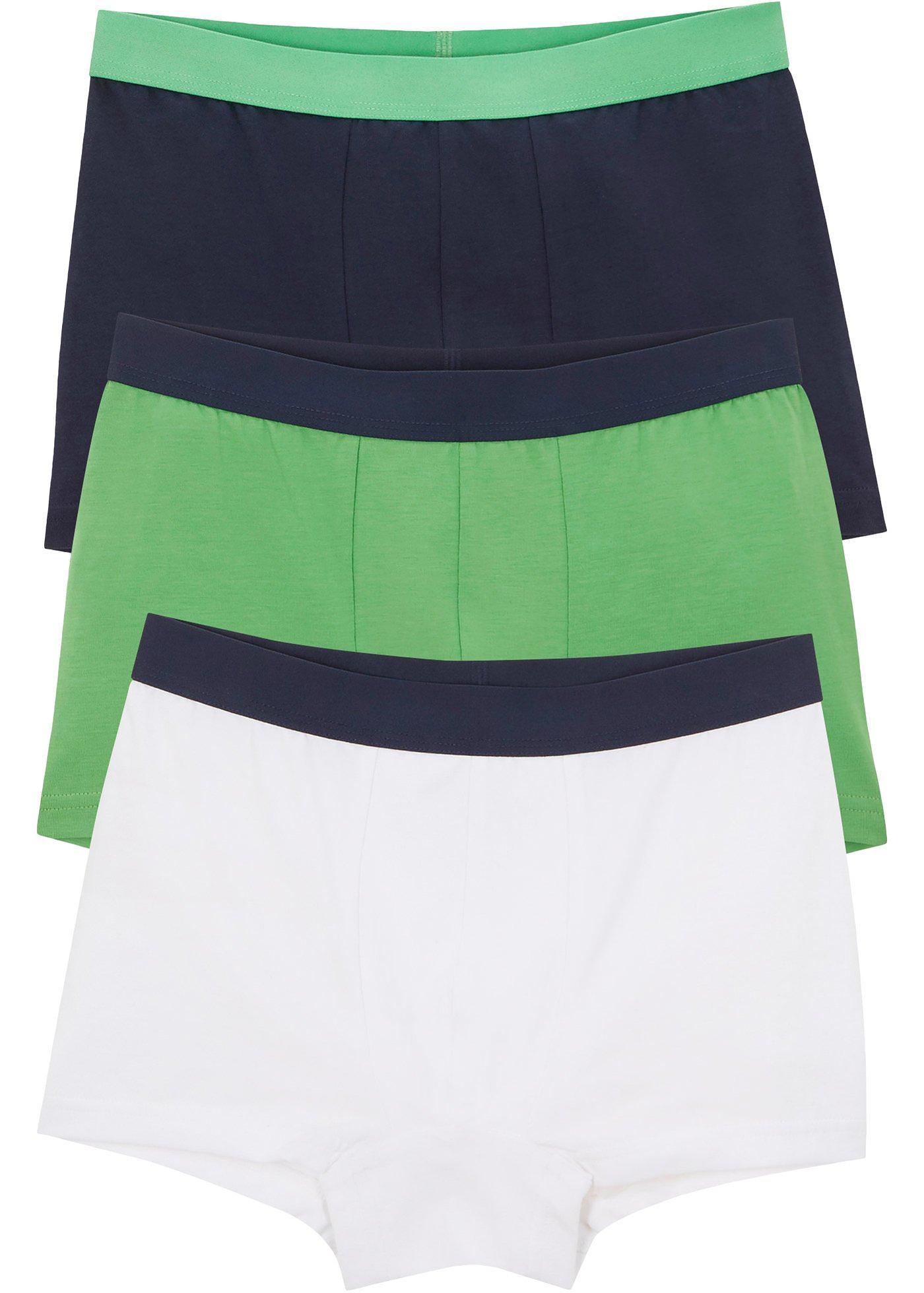 Lot de 3 boxers garçon en coton bio