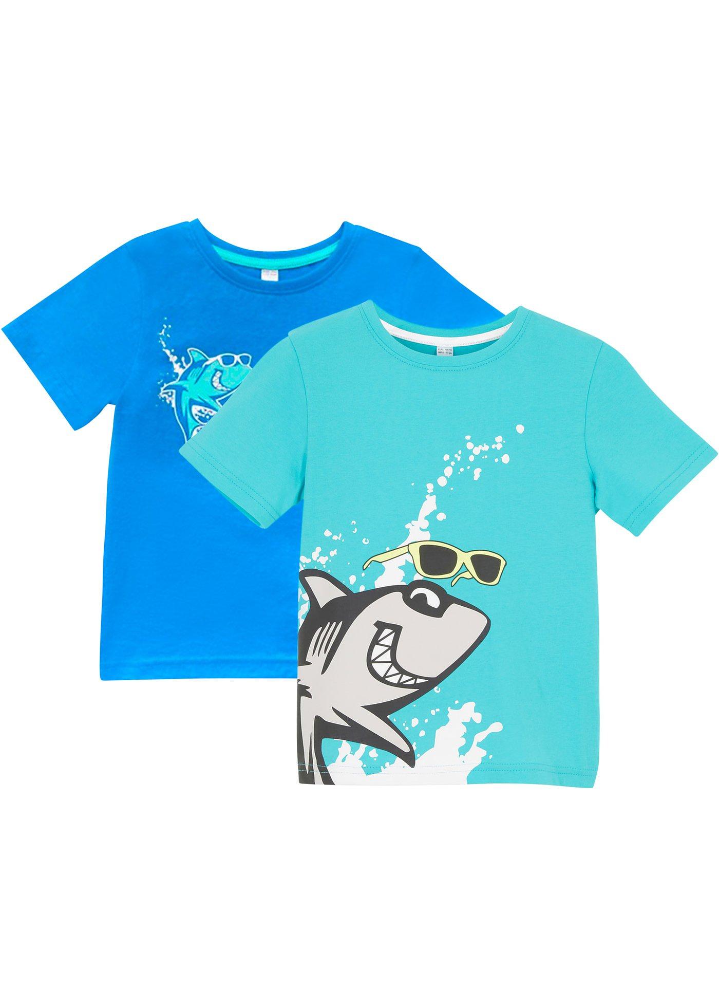 Lot de 2 T-shirts garçon en coton