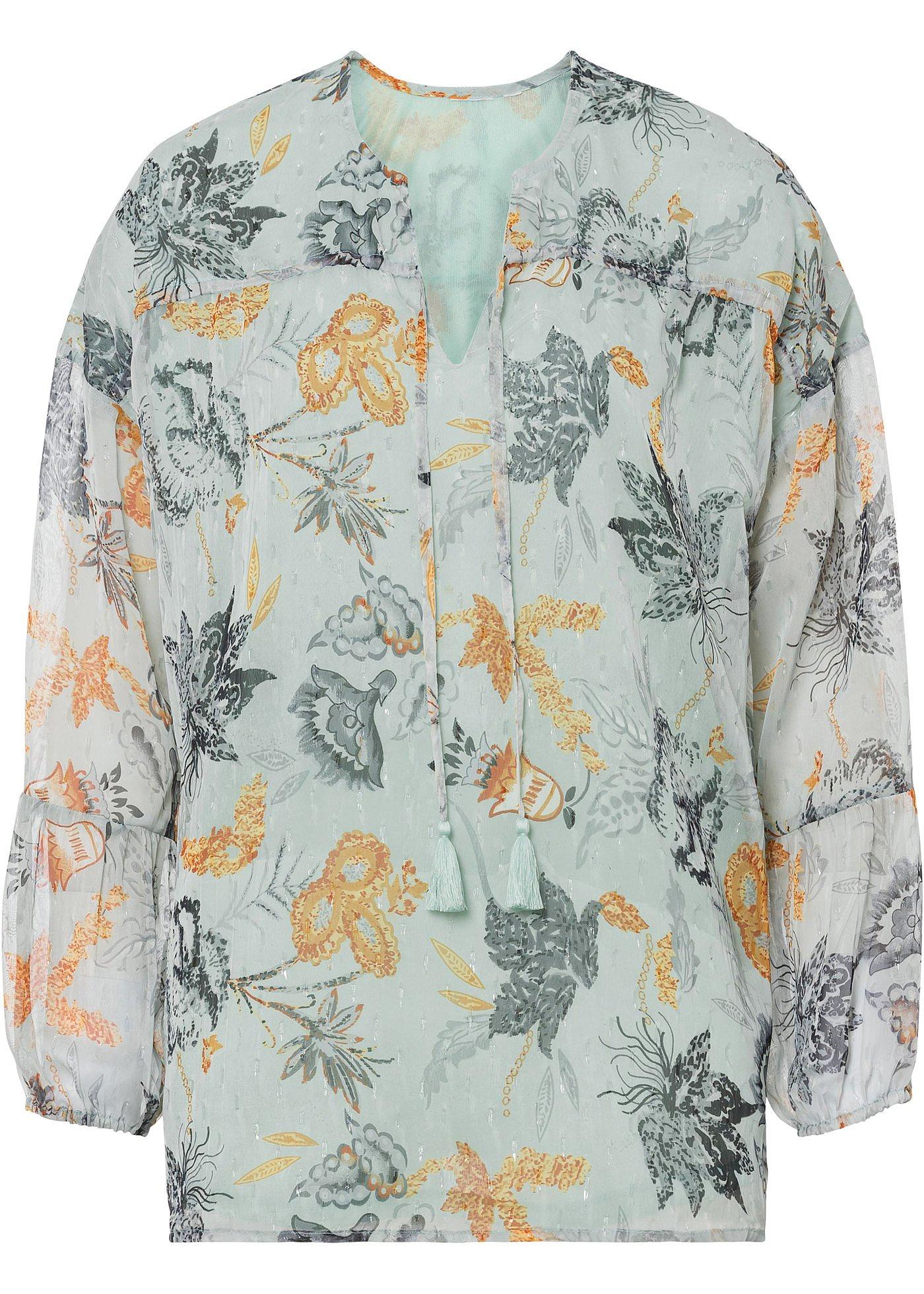 Blouse ample à imprimé