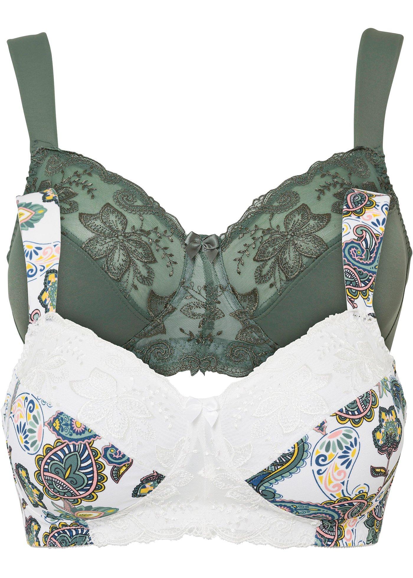 Lot de 2 soutiens-gorge sans armatures