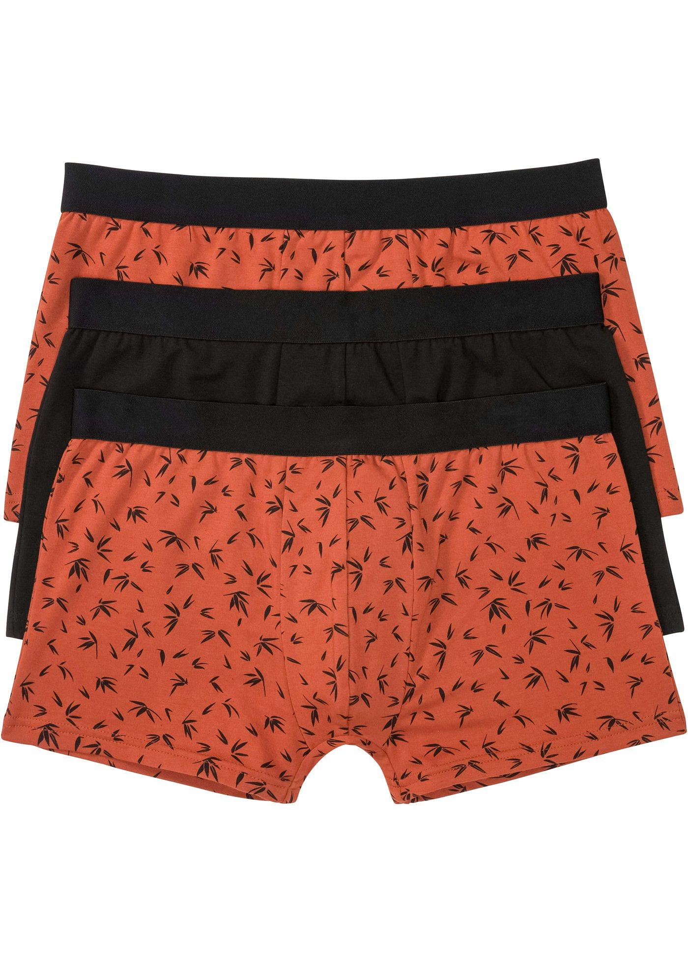 Lot de 3 boxers avec coton bio