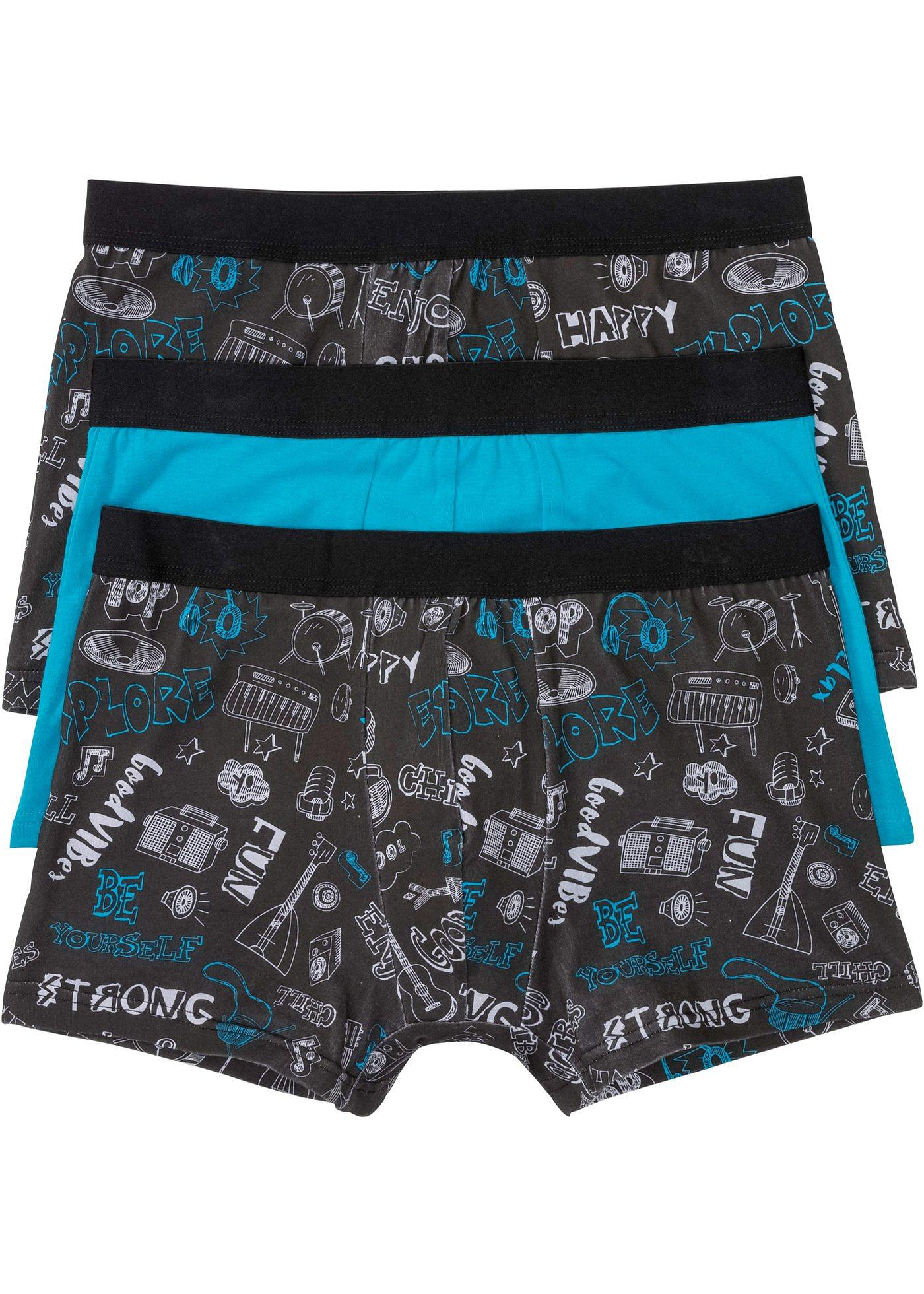 Lot de 3 boxers