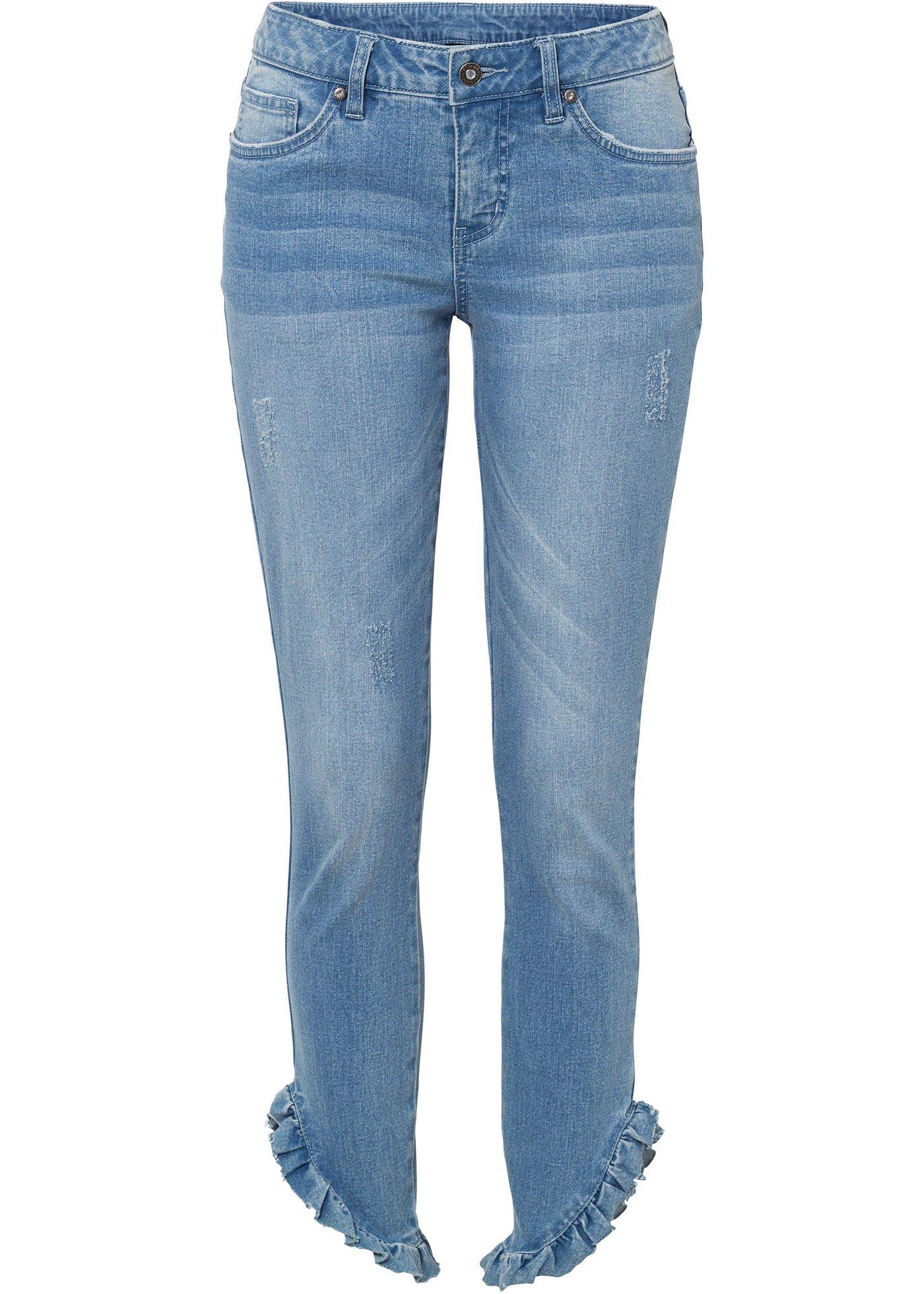 Jean Skinny à volant