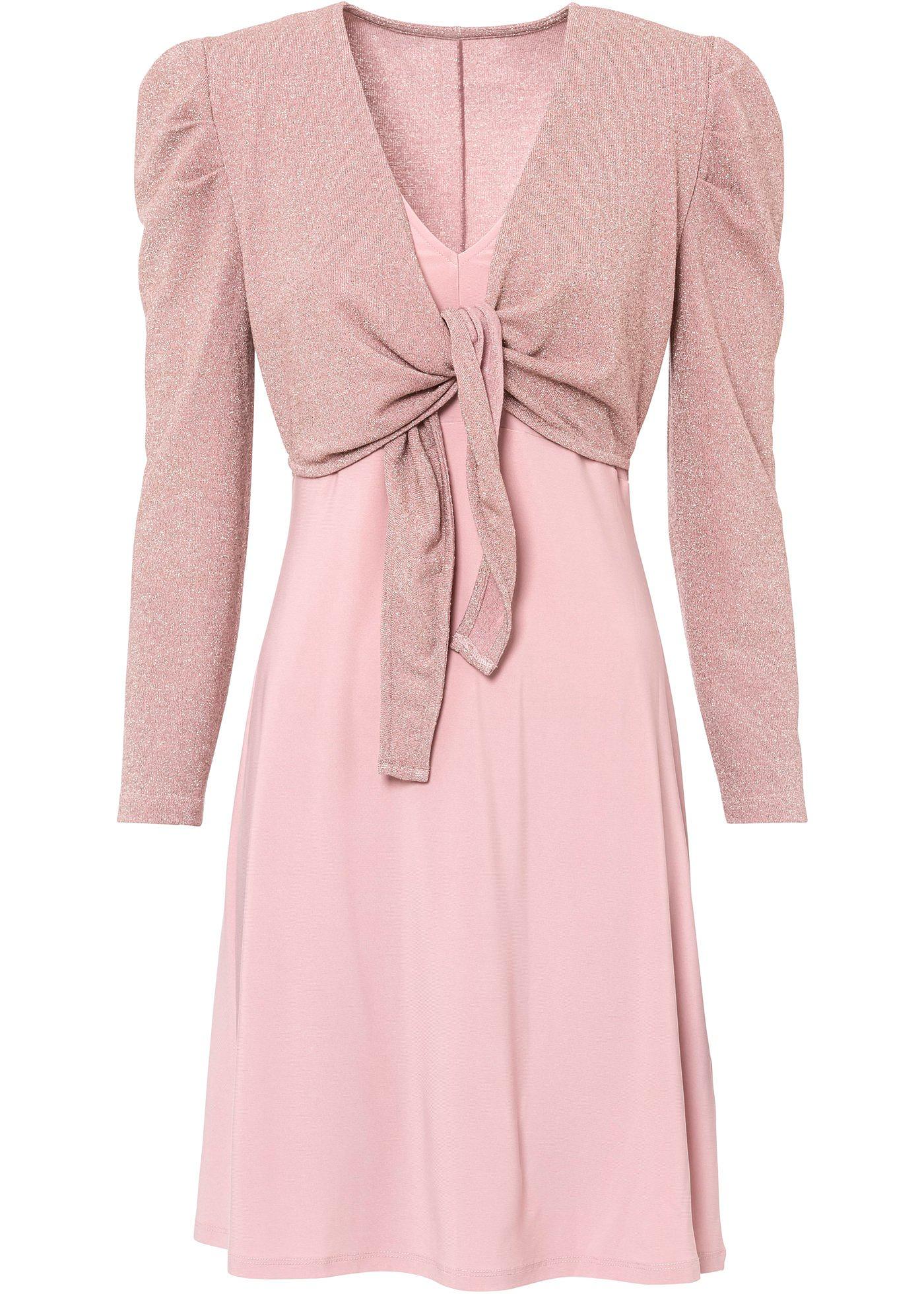 Robe avec boléro brillant