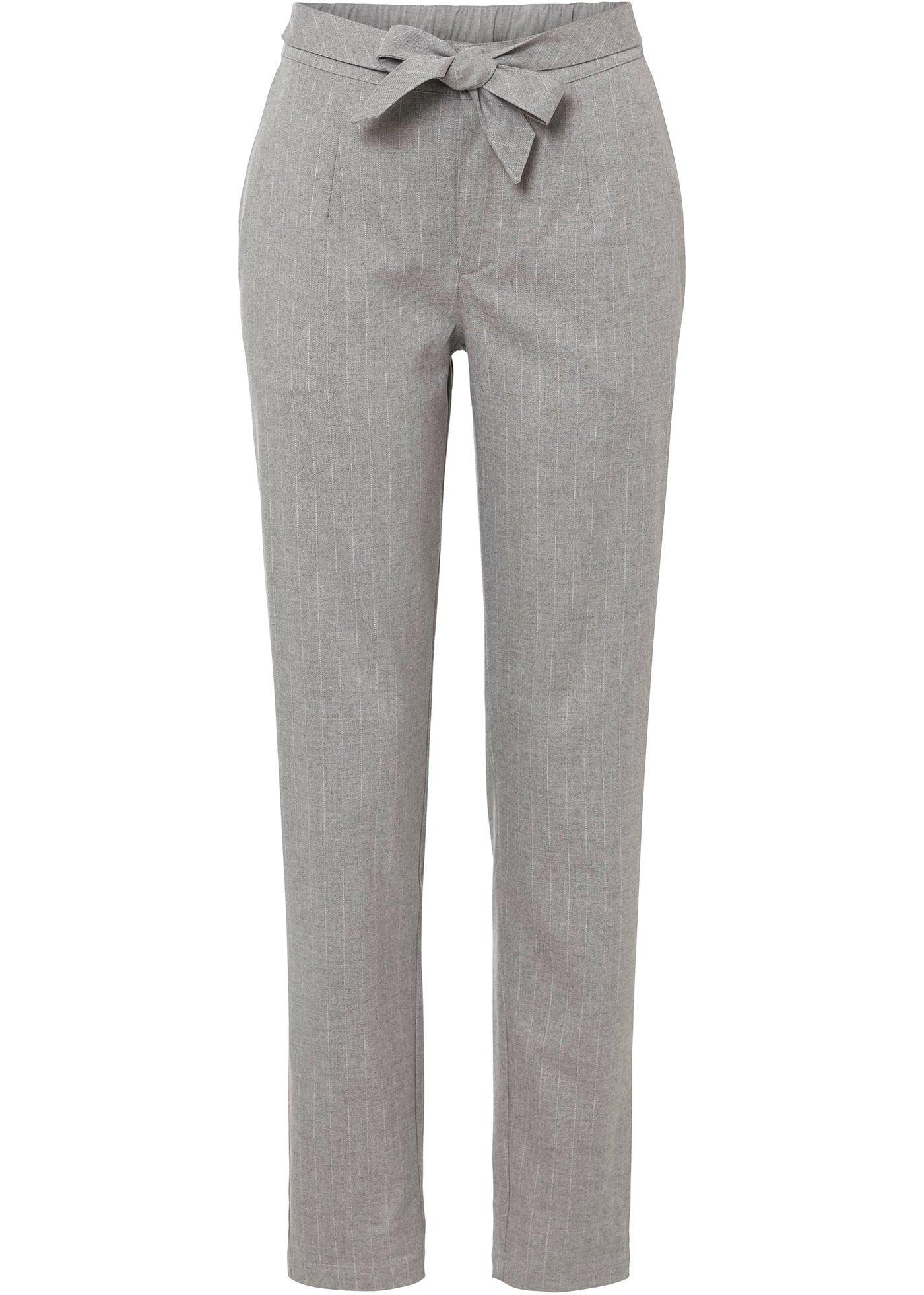 Pantalon à fines rayures