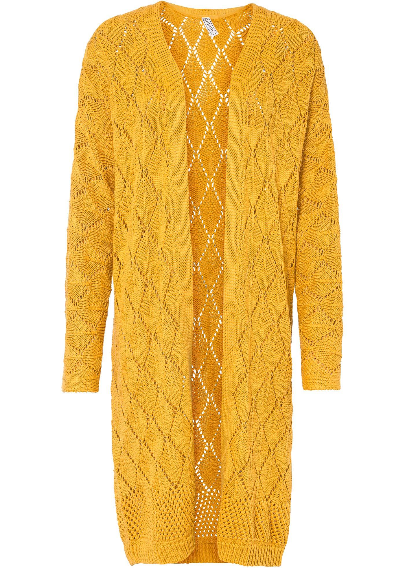 Gilet long en maille