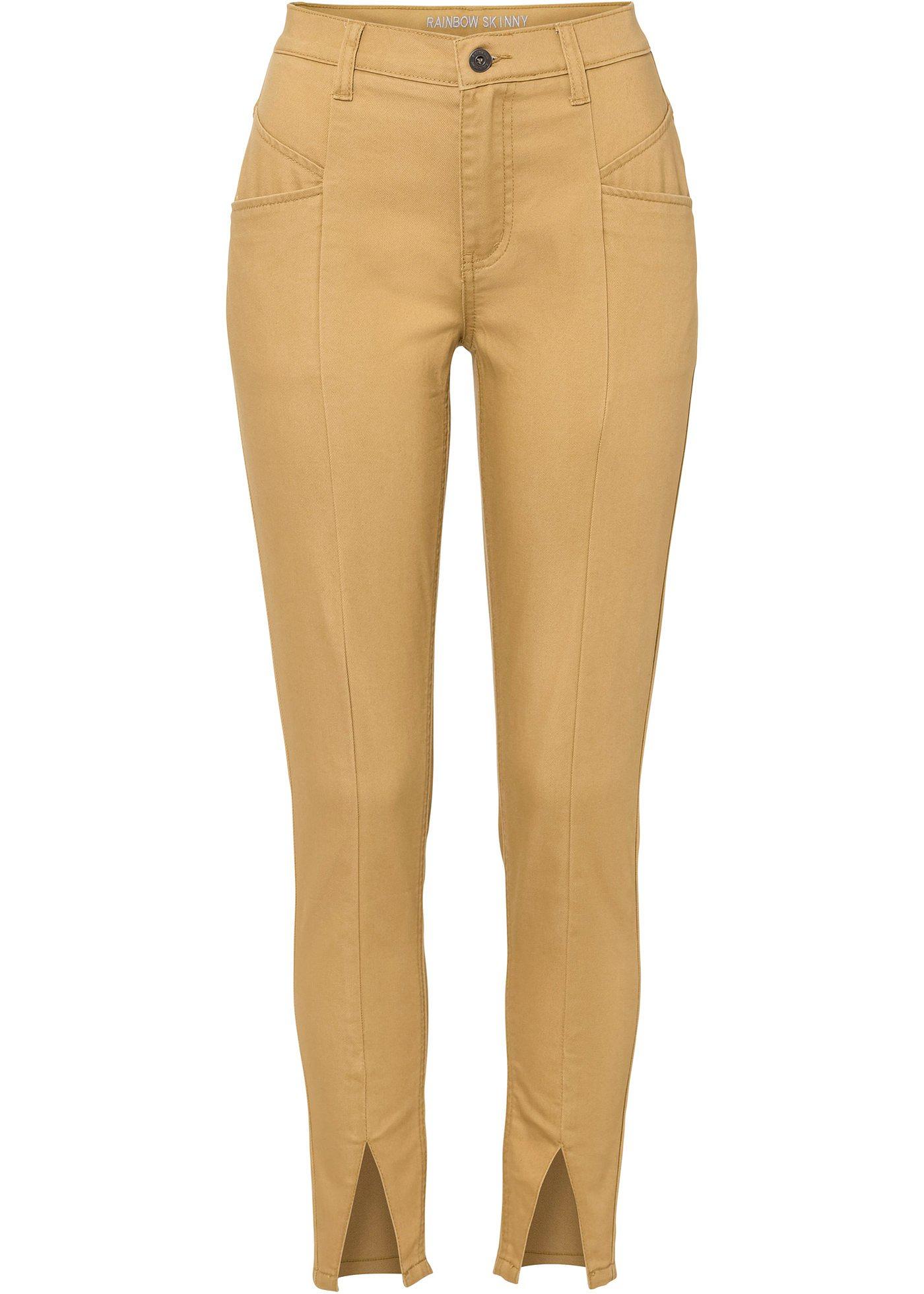 Pantalon extensible avec fente et polyester recyclé