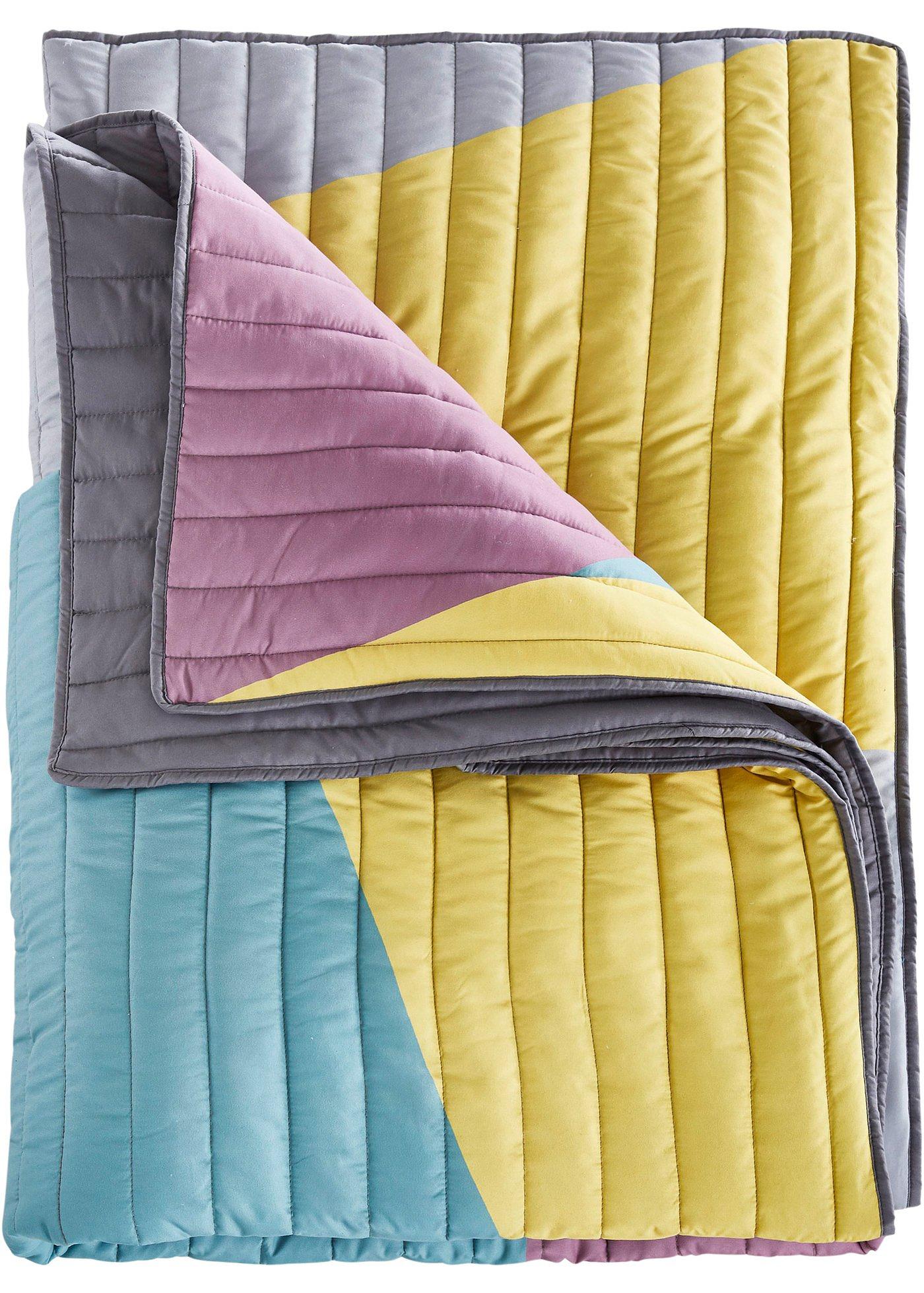 Couvre-lit à motif graphique