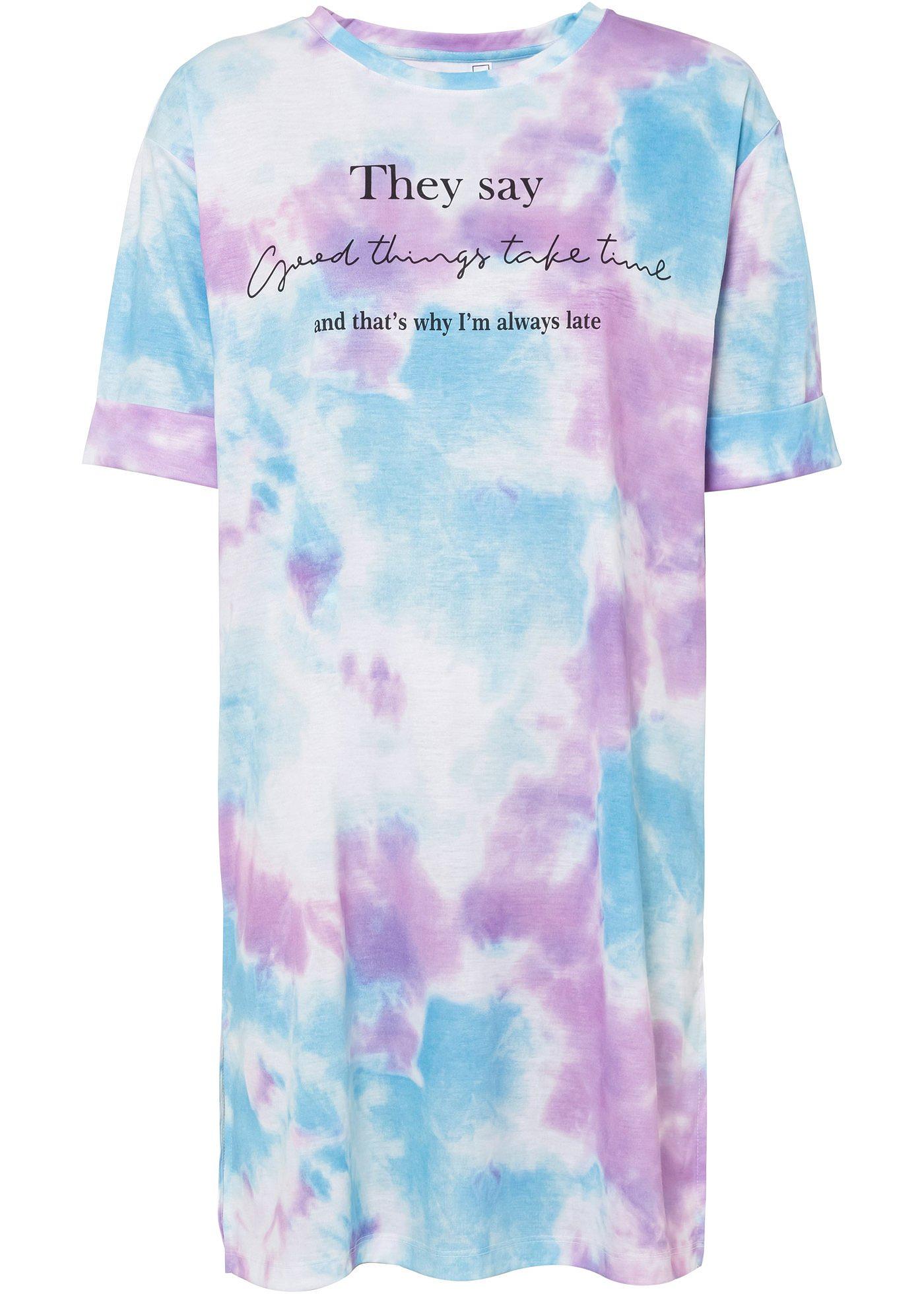 Robe matière T-shirt