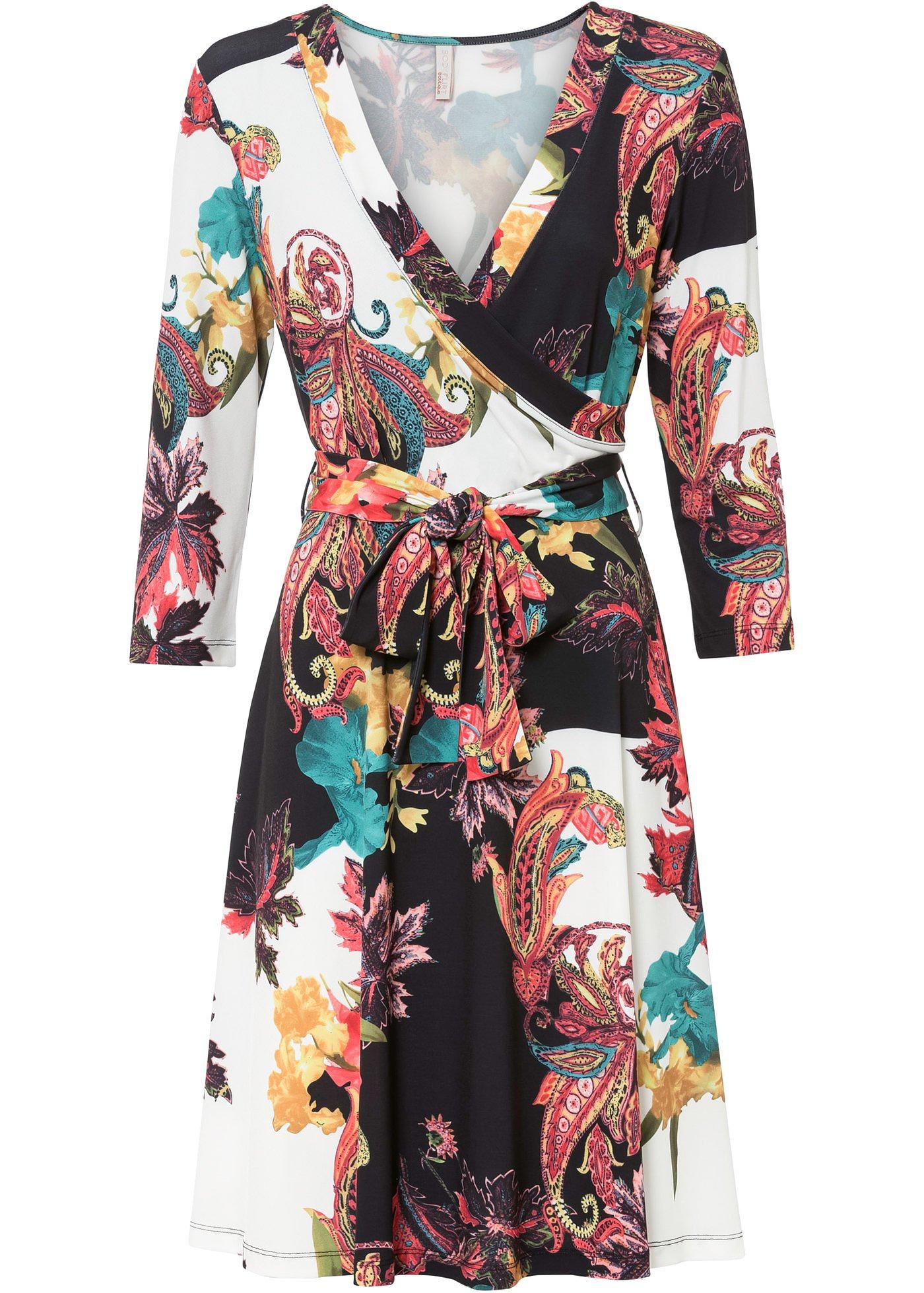 Robe à motif floral