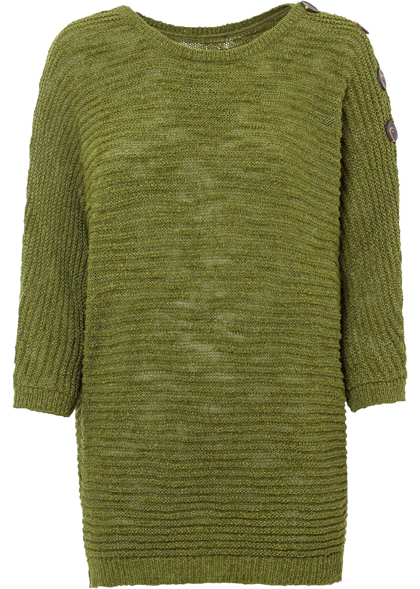 Pull en maille avec boutons