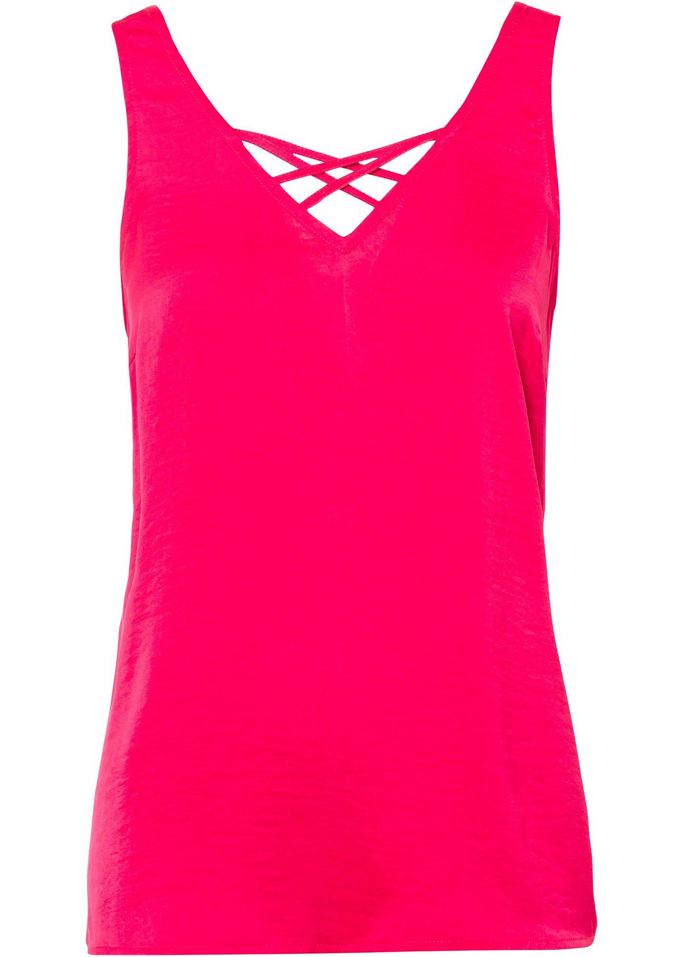 Top blouse en satin avec polyester recyclé