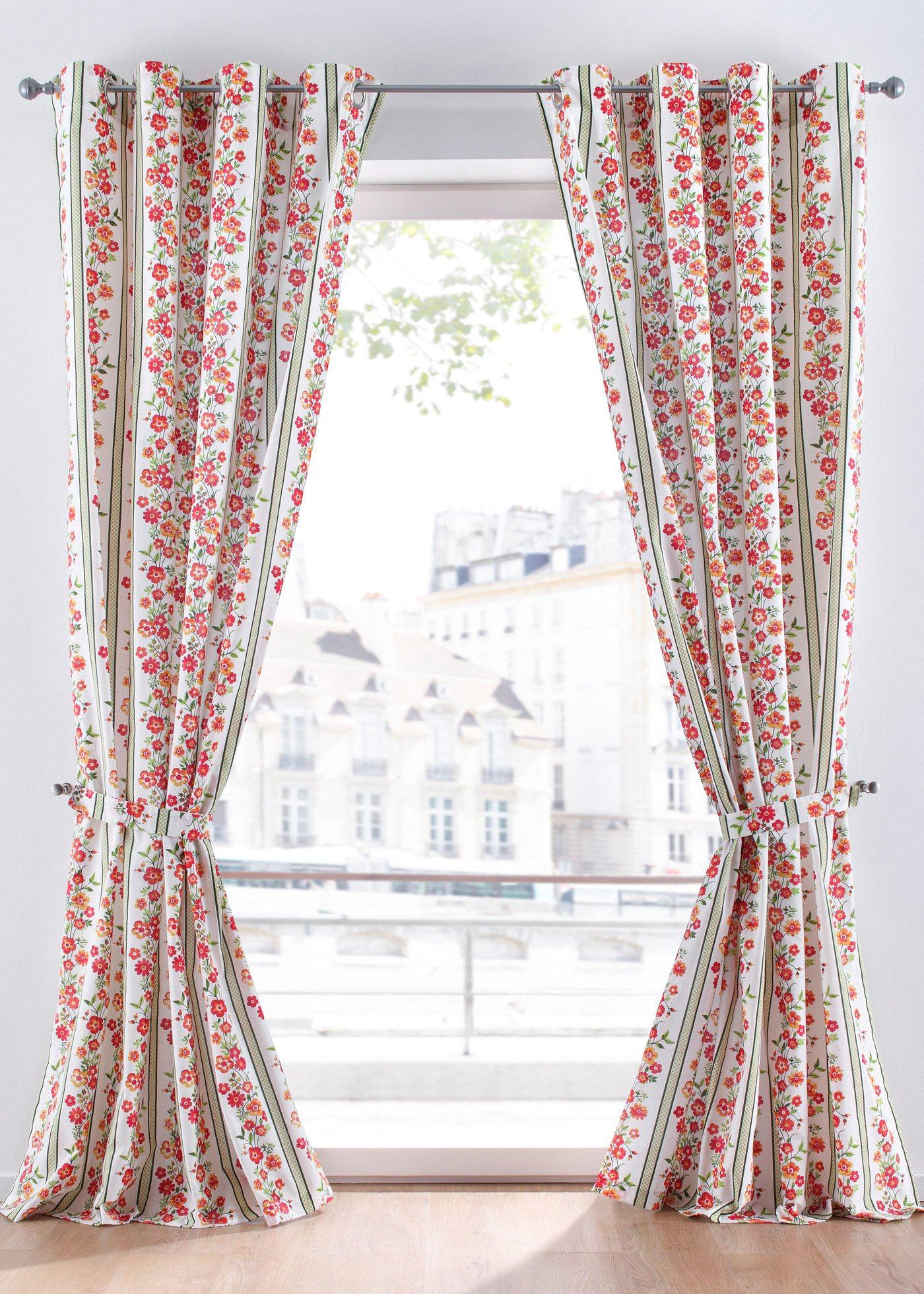 Panneau imprimé avec embrasse (1 pce.)