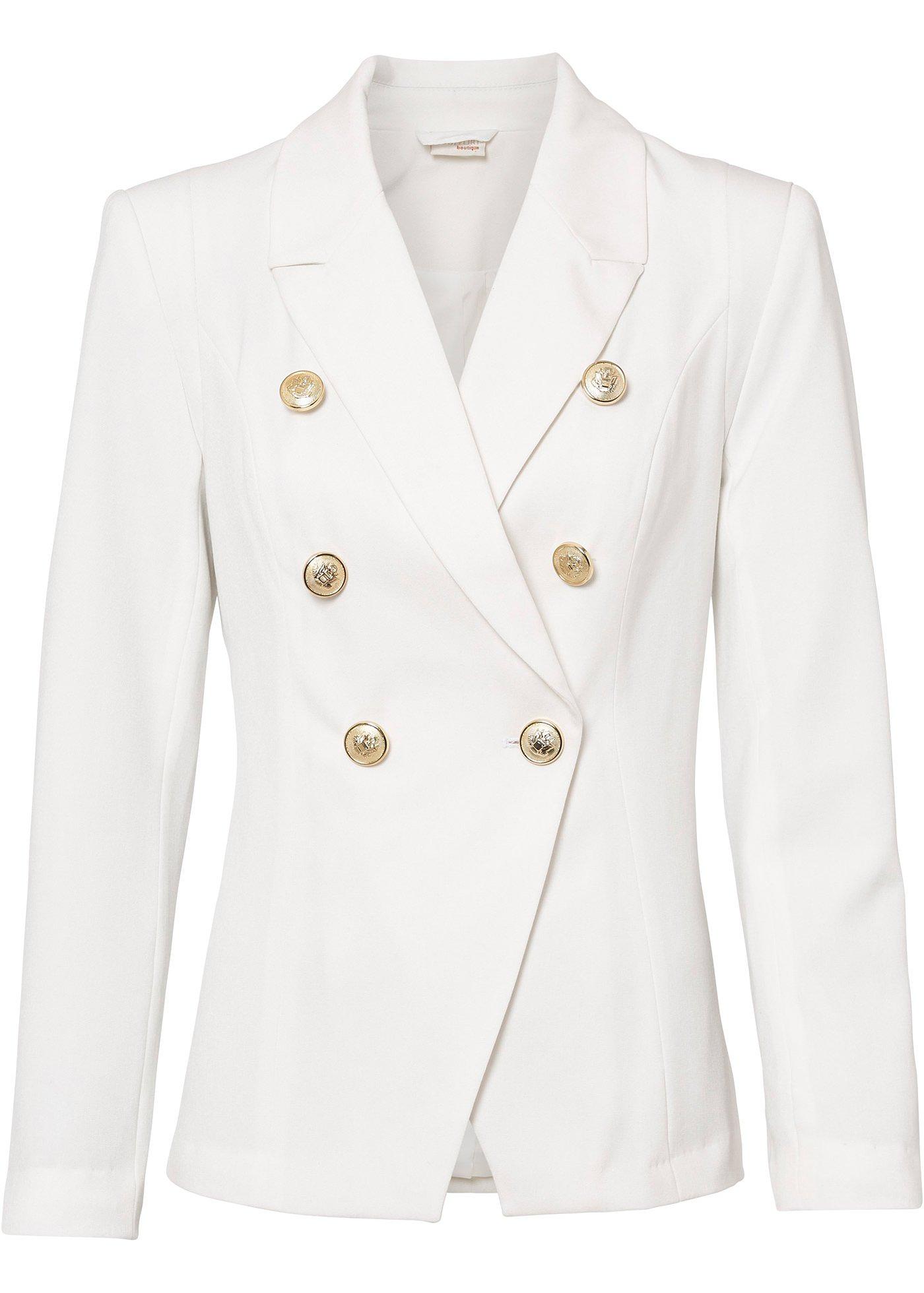 Blazer à boutons dorés