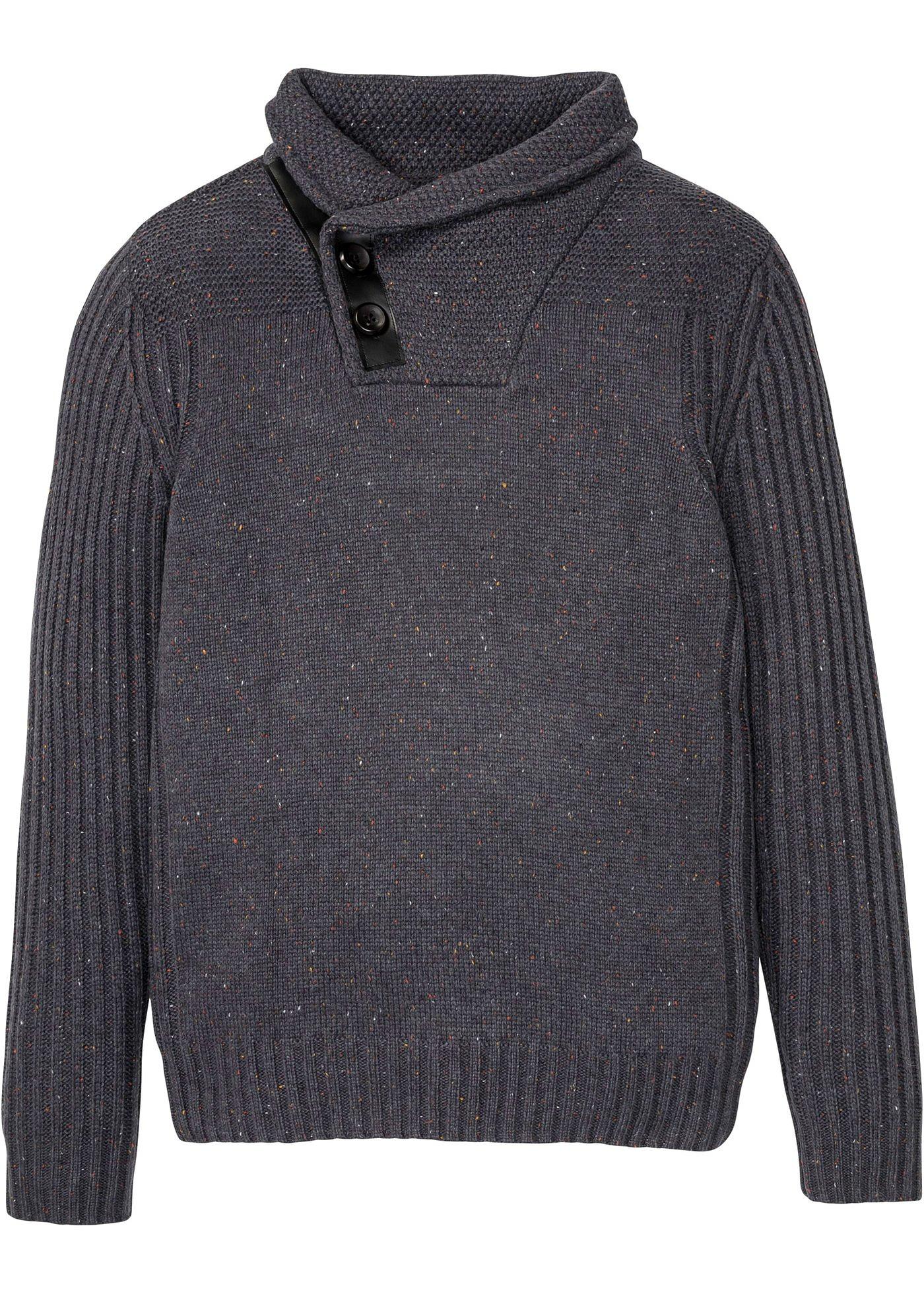 Pull à col châle Regular Fit